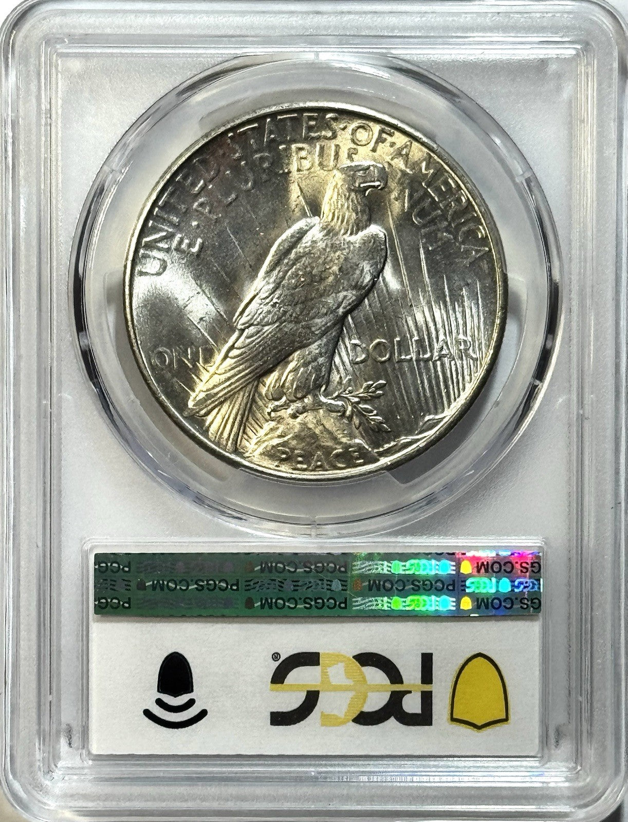 1935 Peace Dollar - PCGS MS62 - Better Date Silver Dollar Philadelphia Issue $1