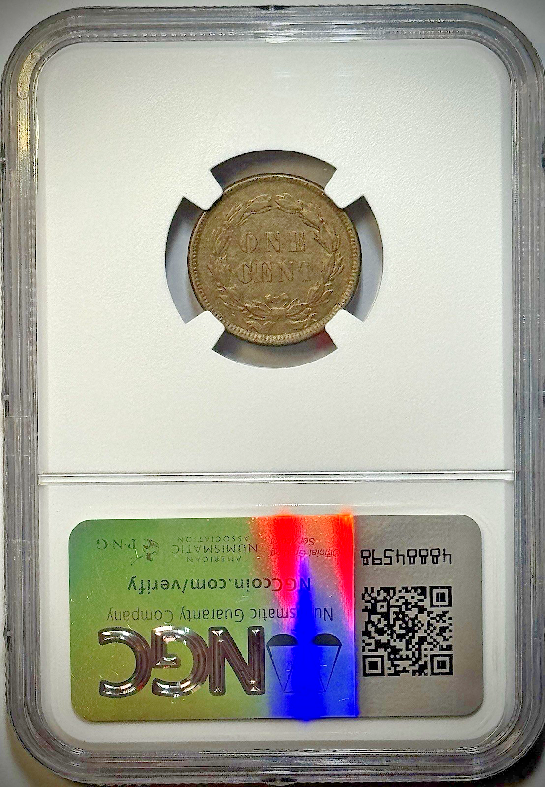 1859 Indian Head 1c- NGC AU55- First Year of Issue Replacing the Flying Eagle 1c