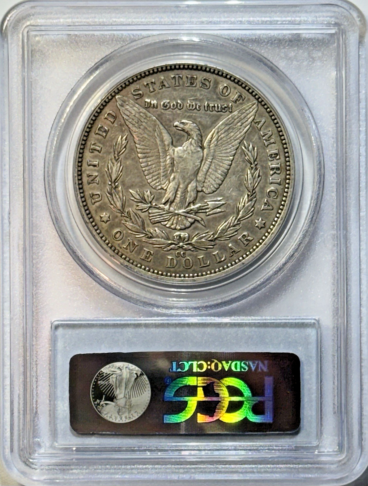 1890-CC Morgan Silver Dollar $1 – PCGS XF40 – CARSON CITY CC - KEY OLD WEST COIN