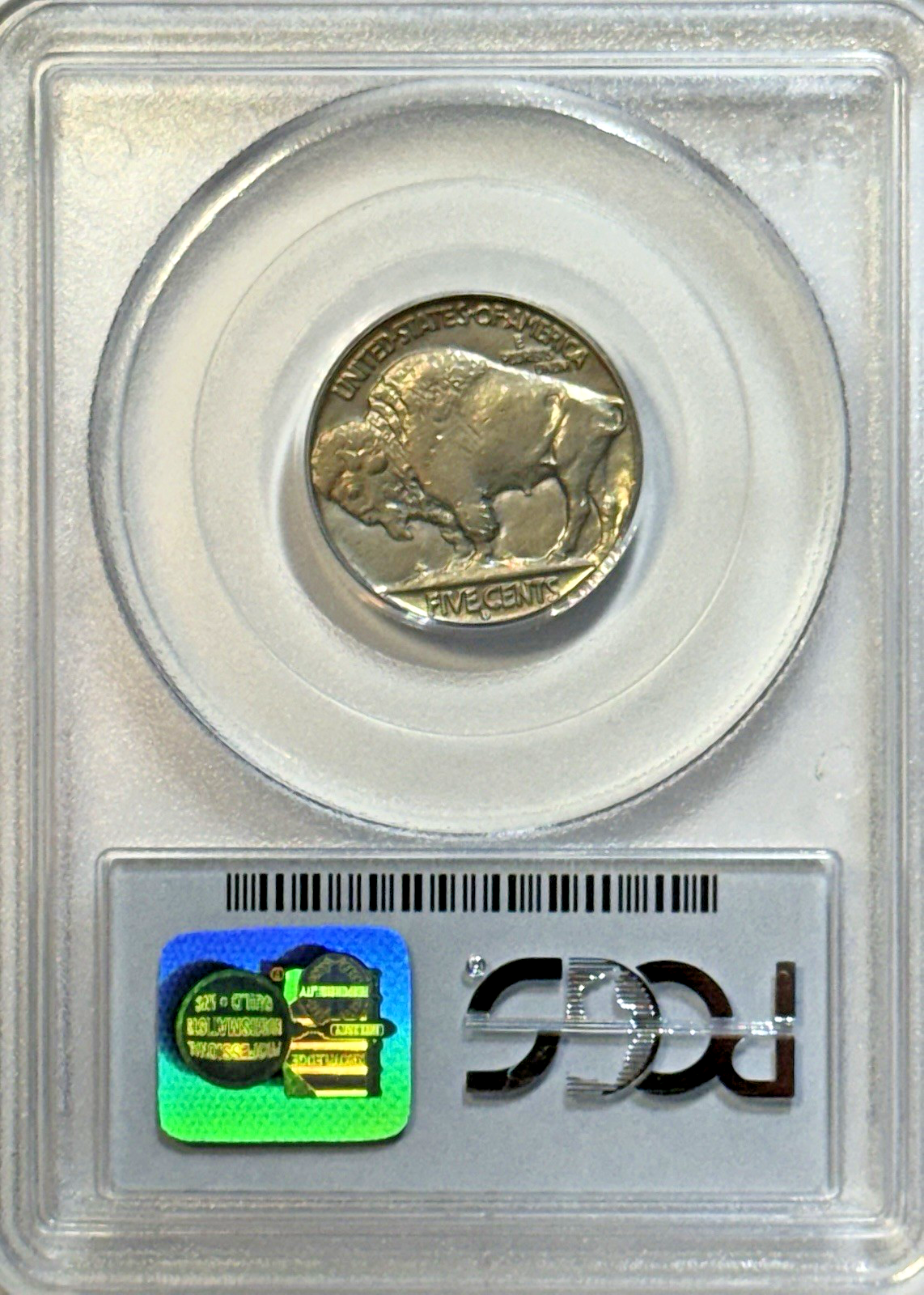 1915-D Buffalo Nickel — PCGS AU58 — Denver Mint Survivor! Semi Key Date!