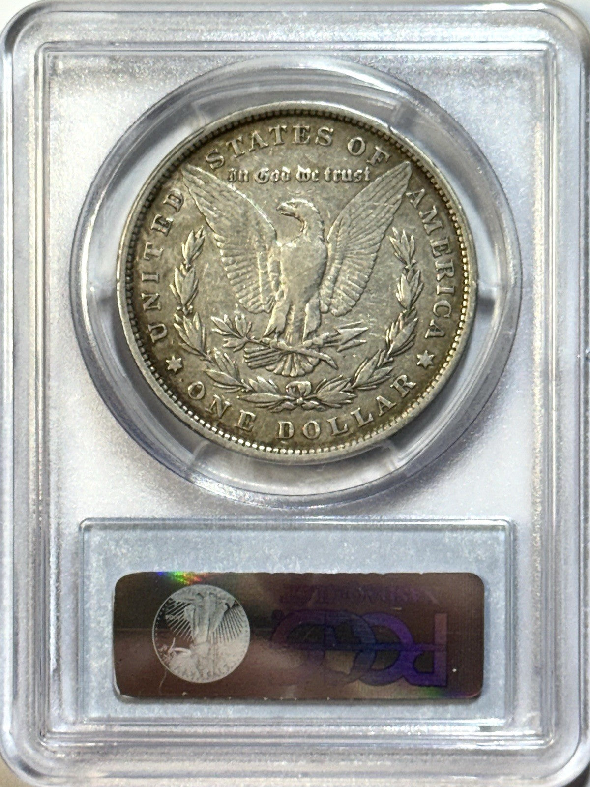 1880 Morgan Dollar - PCGS VF20 - 8/7 Overdate VAM Variety Silver $1 Dollar