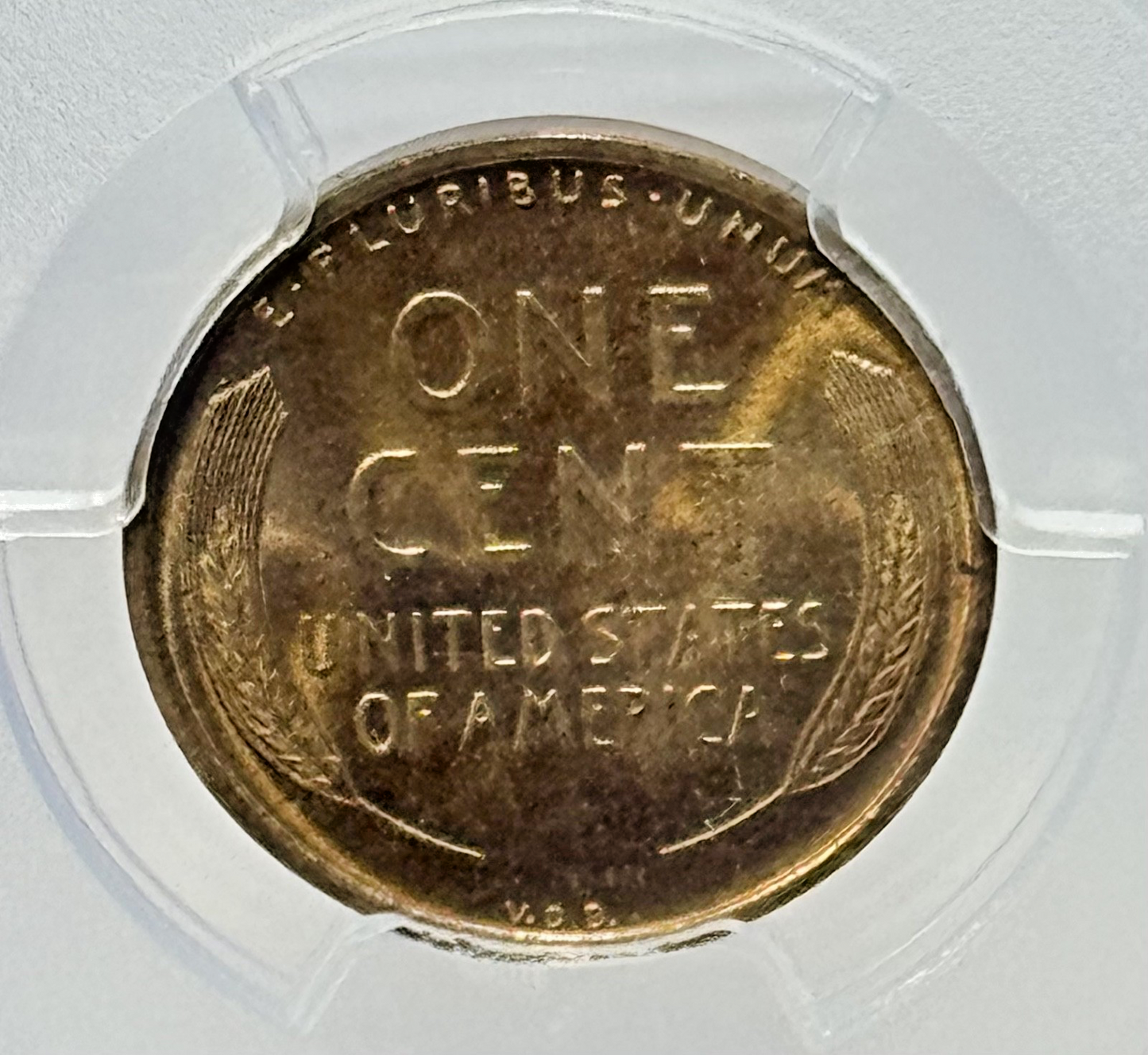 1909 VDB Lincoln Wheat Cent - PCGS MS65RB CAC - 1C First Year Issue Gem BU