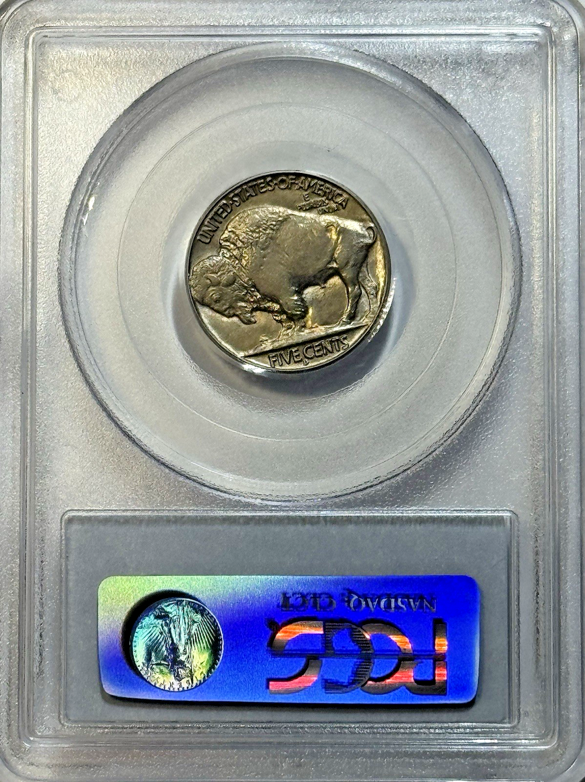 1915-D Buffalo Nickel — PCGS MS64 — Early Denver Bison Flex! Choice Mint State