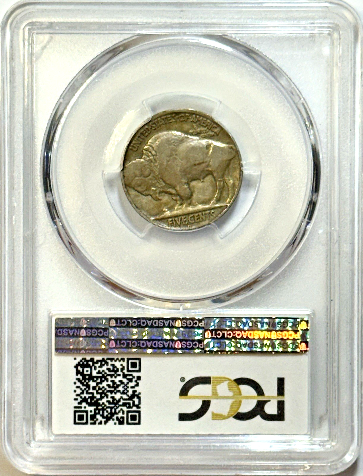 1920-D Buffalo Nickel - PCGS F12 - Better Date Certified Early 5C