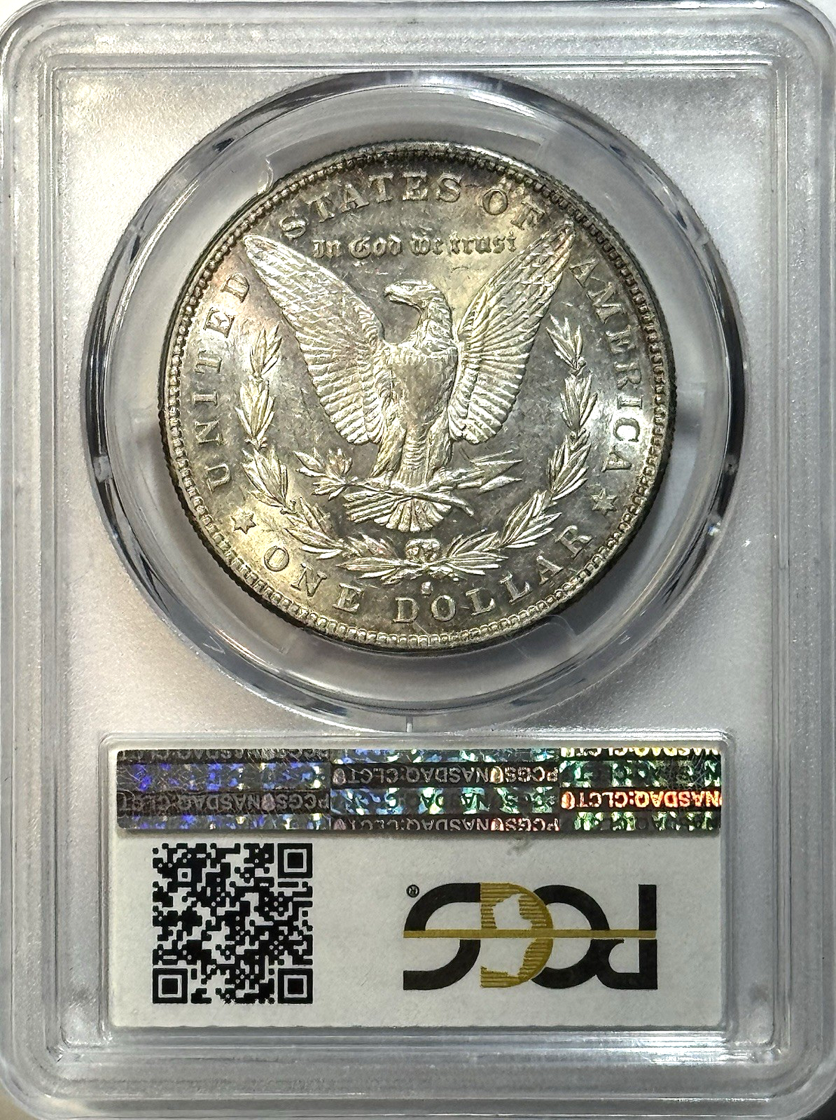1889-S Morgan Silver Dollar - PCGS AU55 $1 Better Date - Nice Toning *Key Coin*