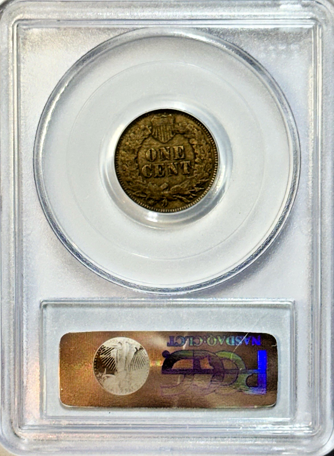 1875 Indian Head Cent PCGS XF40 - Sharp Details Classic Brown Toning