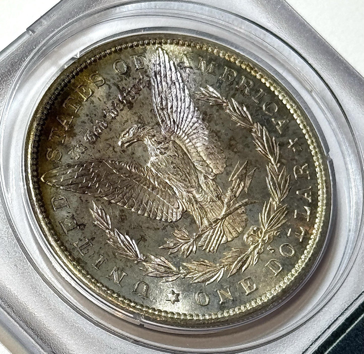 1881-S Morgan Dollar - PCGS MS65 CAC - OGH Rattler - Old Holder That Rattles!