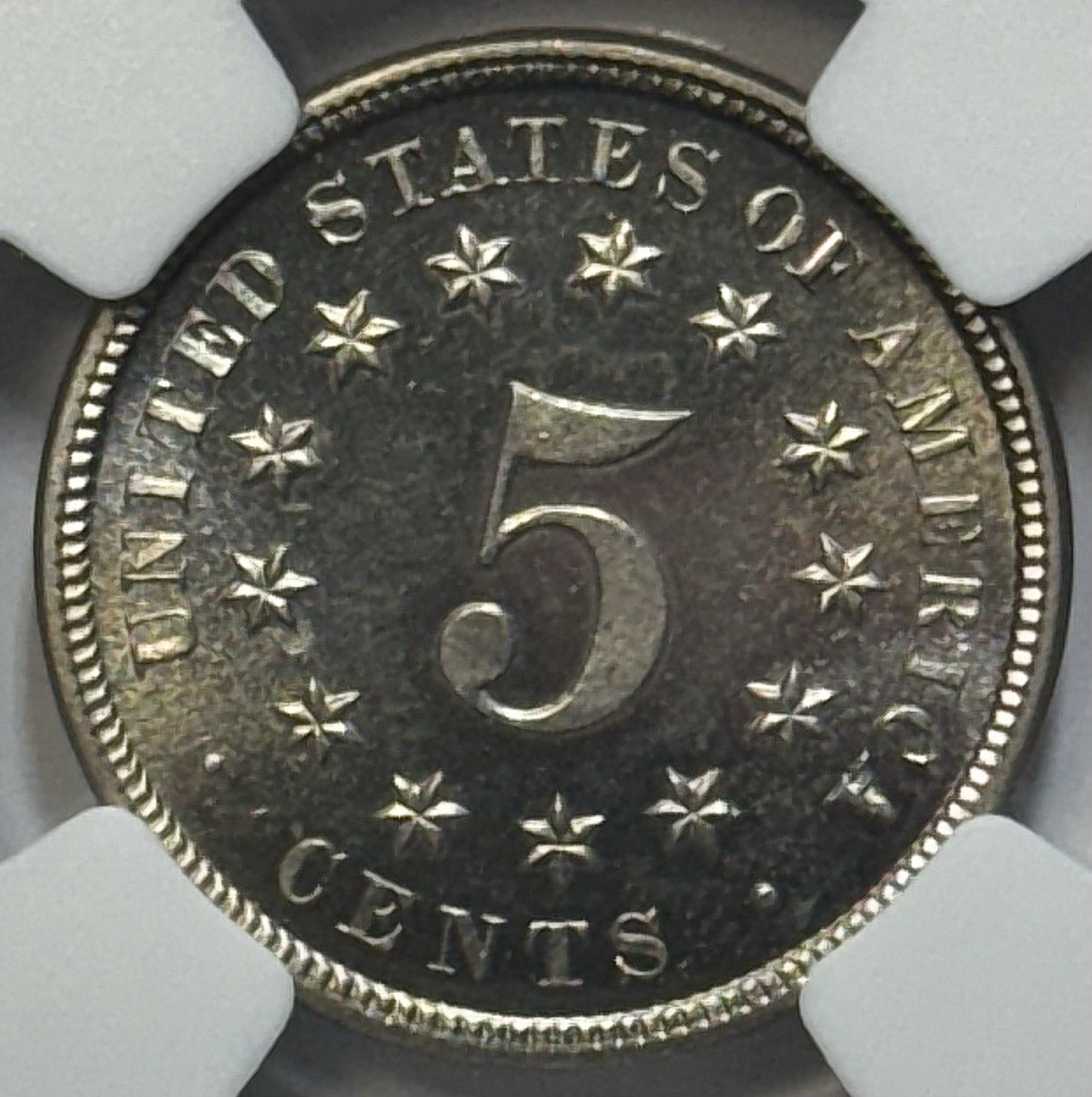 1872 Shield Nickel– NGC PF65 CAMEO- Low Mintage: 950 Struck, Collectors Dream!