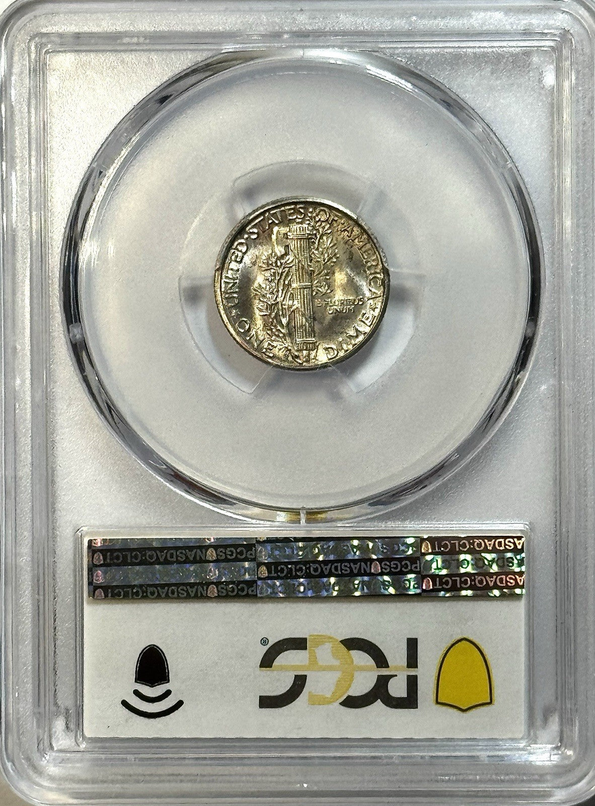 1929-S Mercury Dime - PCGS MS64 Gold Shield - Strong Strike Lustrous