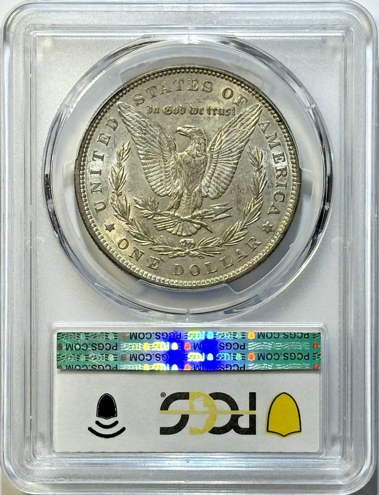 1878 MORGAN SILVER DOLLAR – 7TF – REVERSE OF 1879 – PCGS AU55