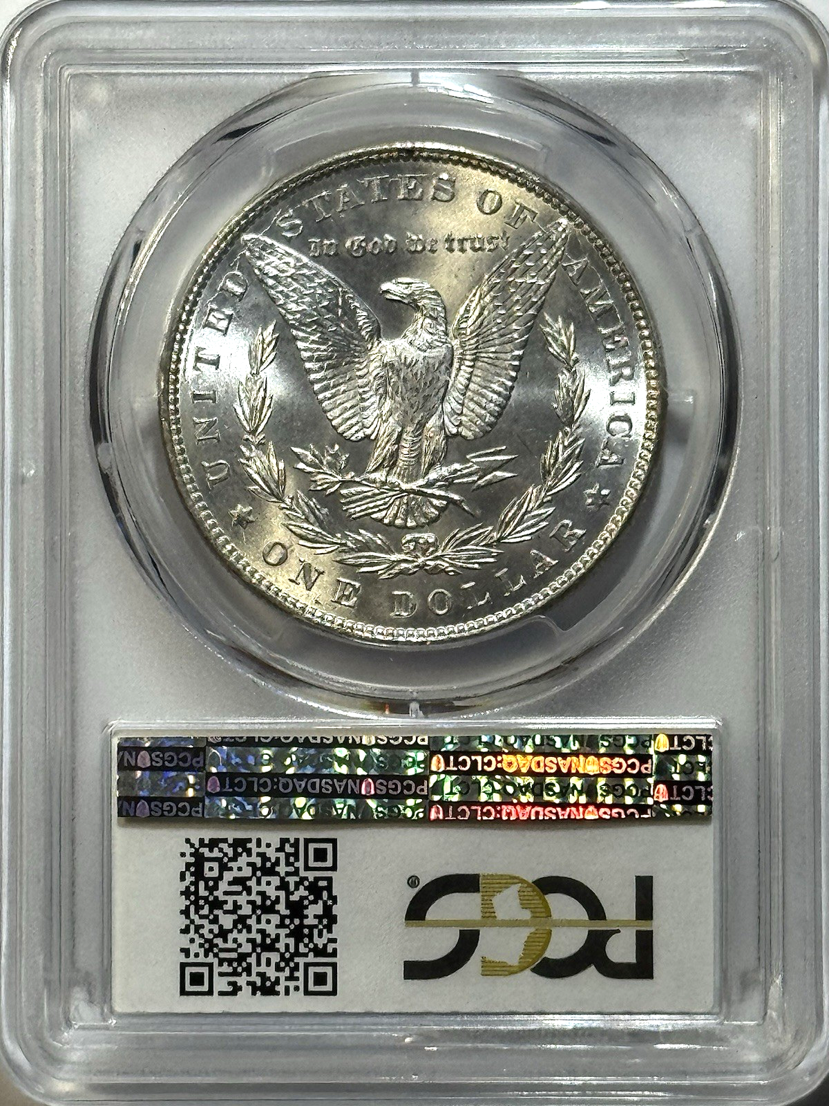 1886 Morgan Silver Dollar - PCGS MS65 - Gem BU Blast White $1 w/Cartwheel Luster