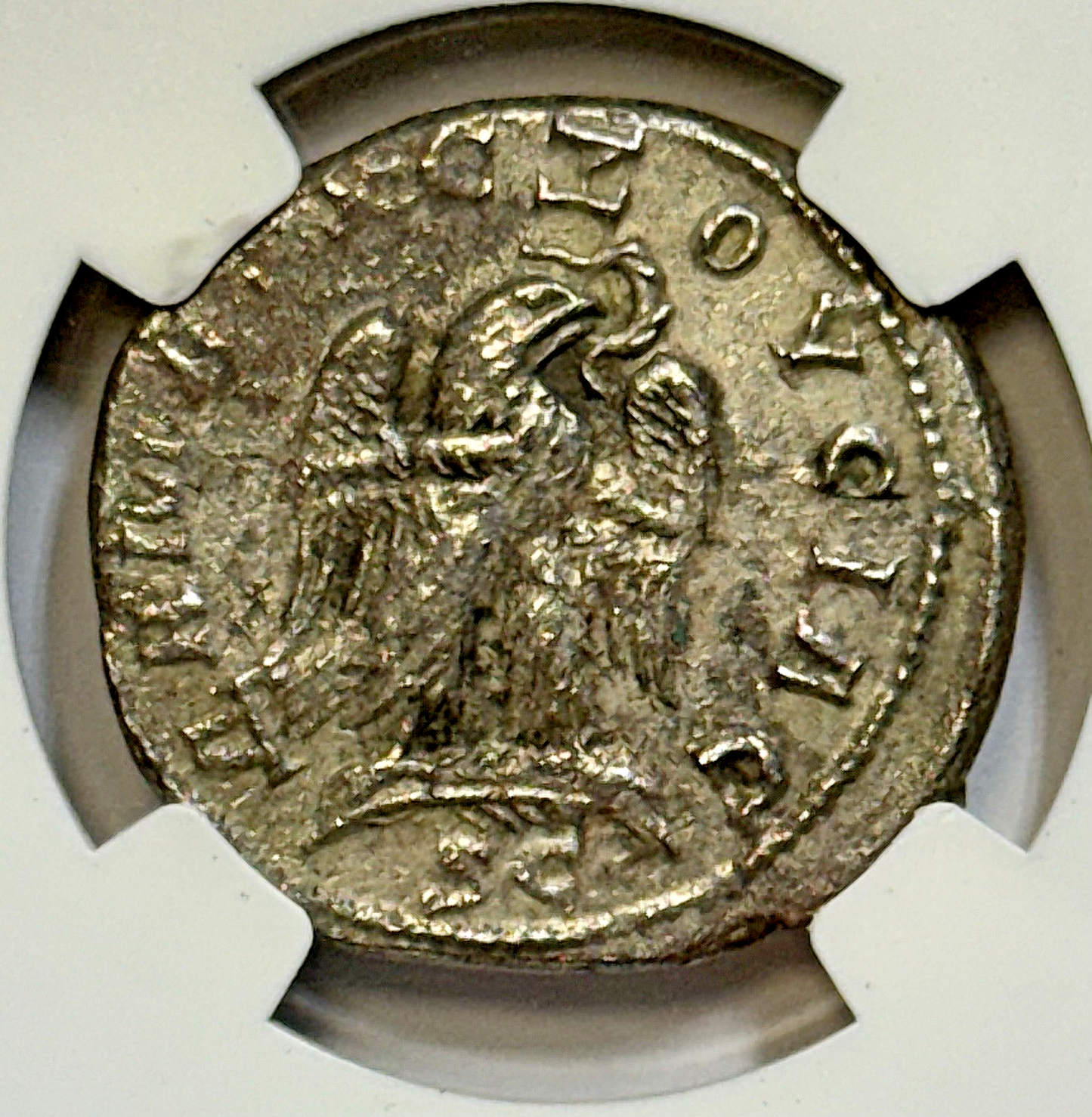 249-251 AD Trajan Decius - SYRIA, ANTIOCH- 4 Drachms - NGC Ch XF St: 4/5 Su: 2/5