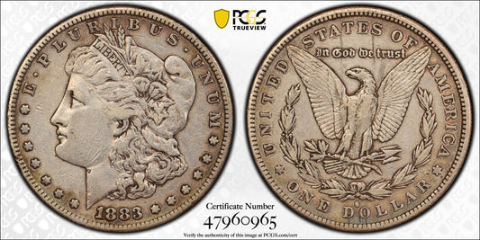 1883-S Morgan Dollar - PCGS VF30 -Better Date San Francisco Silver Dollar