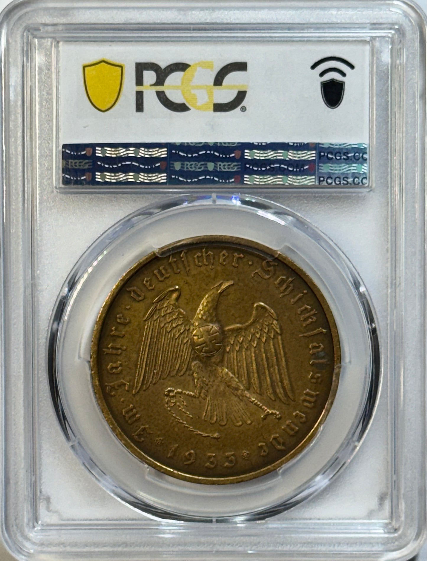 1933 Germany – Third Reich Medal – PCGS SP61 Bronze (AE) · Matte Finish · Bayer Edge · C-30 · 36mm