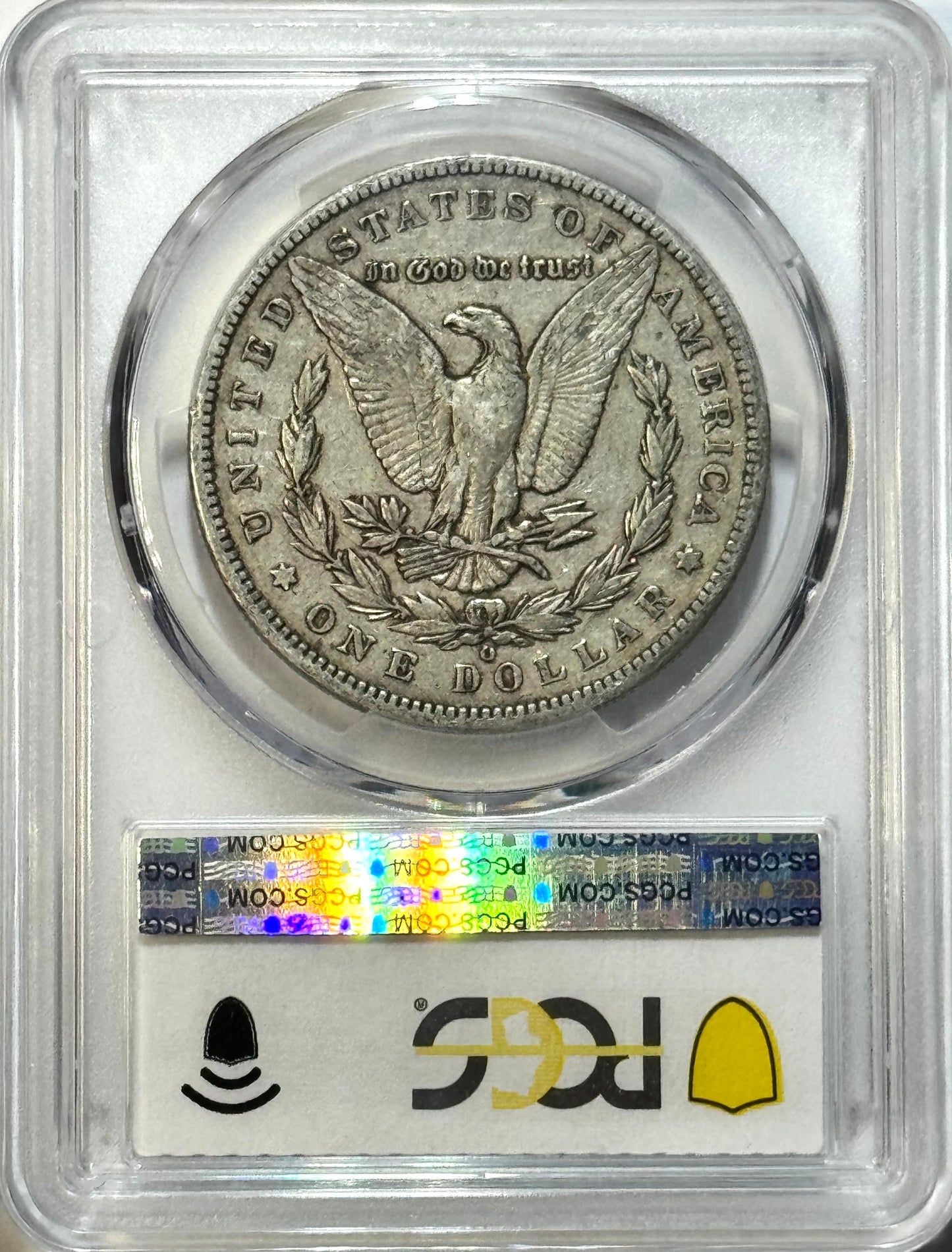 1895-O Morgan Silver Dollar PCGS VF30 CAC Gold Shield Better Date $1 Key Coin