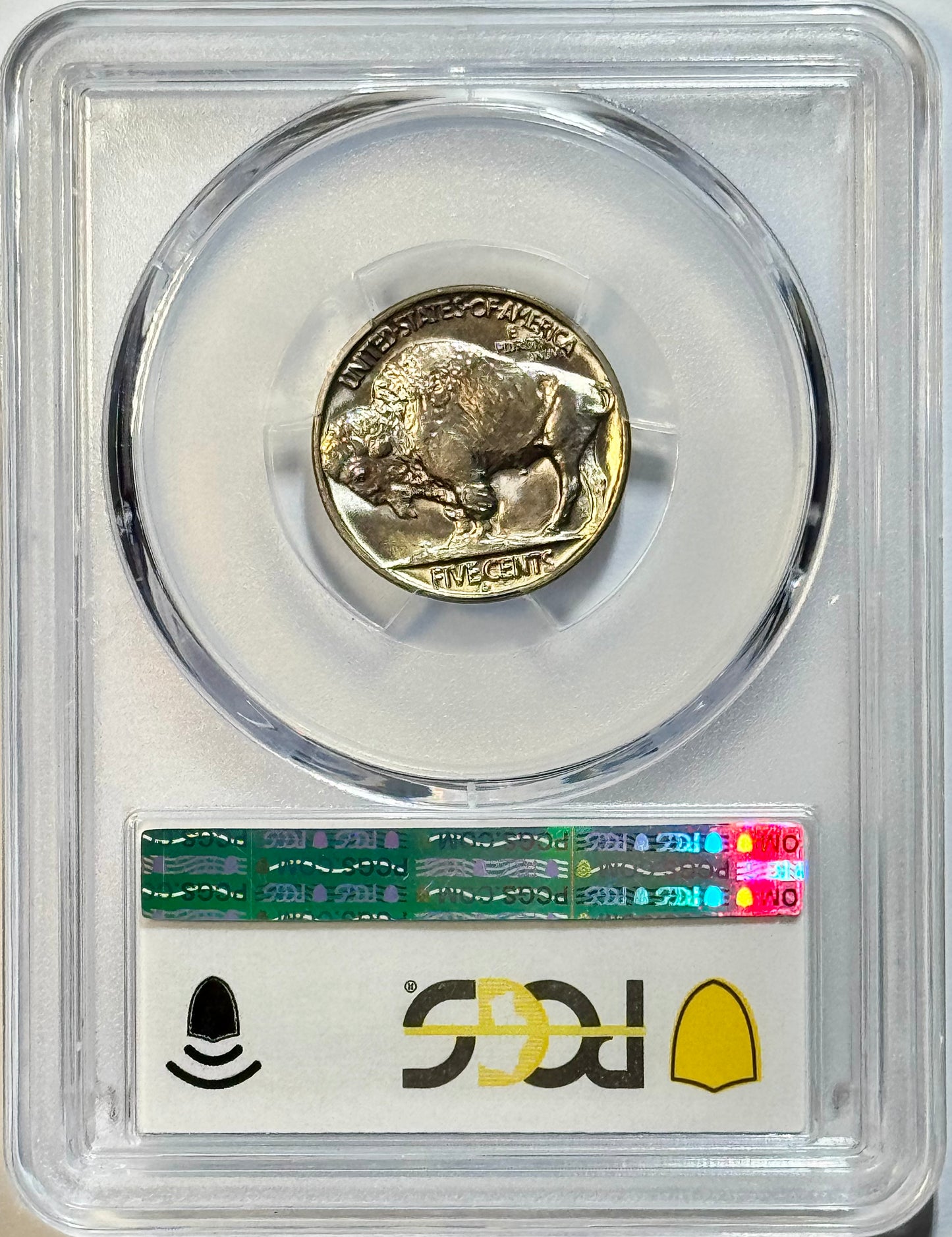 1938-D Buffalo Nickel PCGS MS67 CAC Superb Gem Premium Quality Gold Shield 5C
