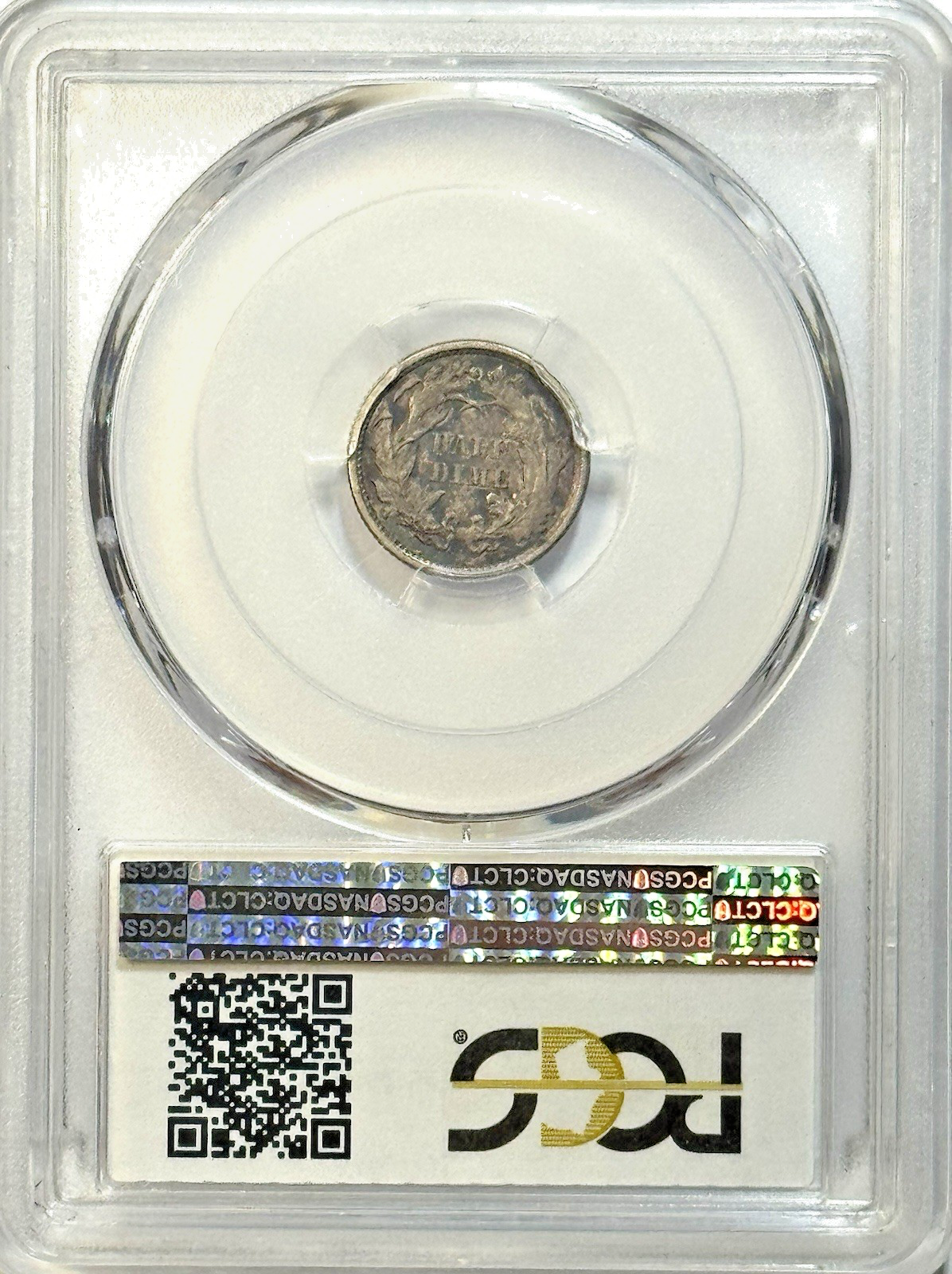 1870 Seated Liberty Half Dime - PCGS AU53 - Original Better Date H10C