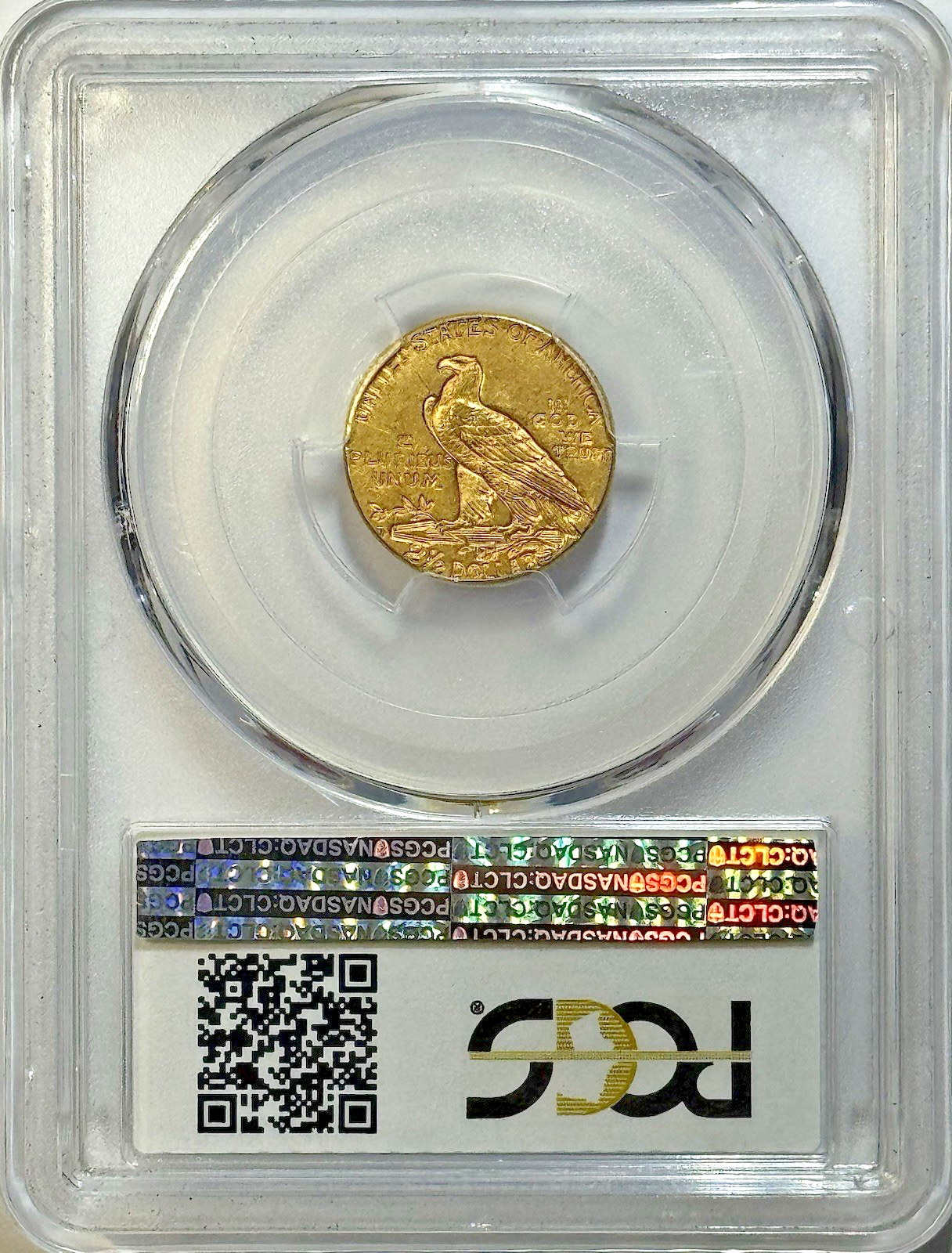 1925-D $2.50 Indian Gold PCGS MS62 — Pre-33 Quarter Eagle