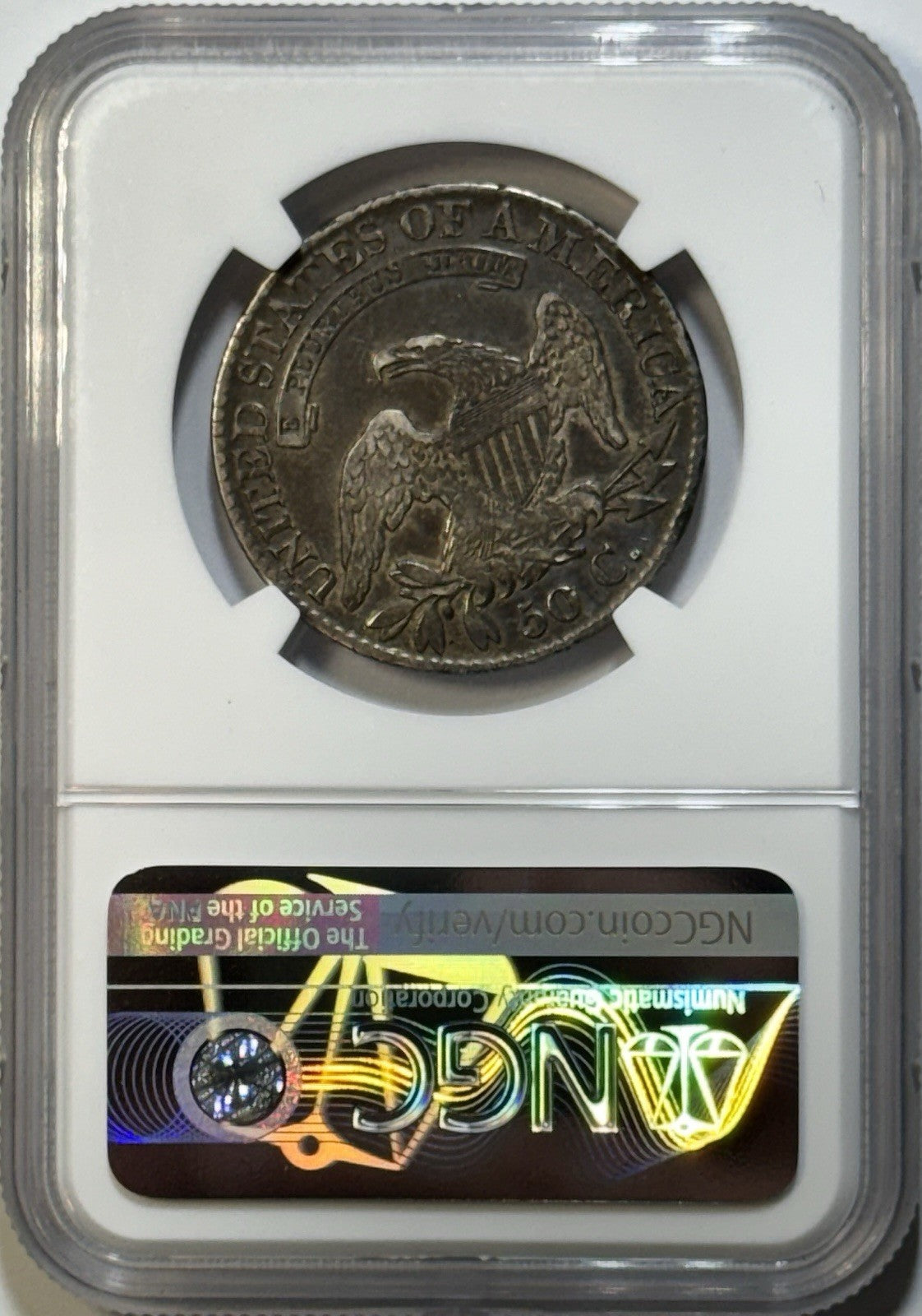 1823 Capped Bust Half Dollar 50C – NGC VF20 – Classic Early U.S. Silver