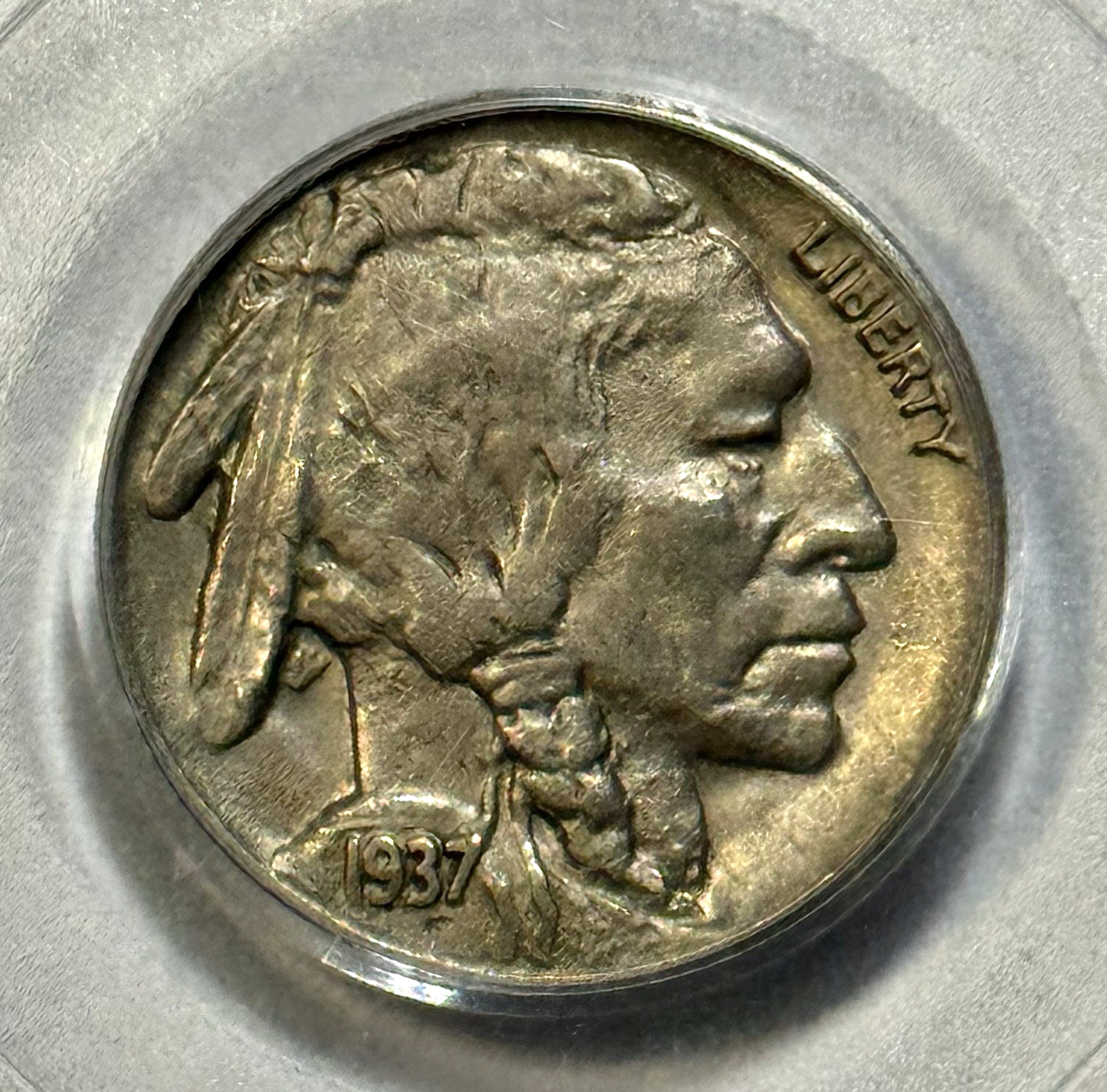 1937-D 3-Leg Buffalo Nickel – PCGS AU58 – Famous Key Date Error
