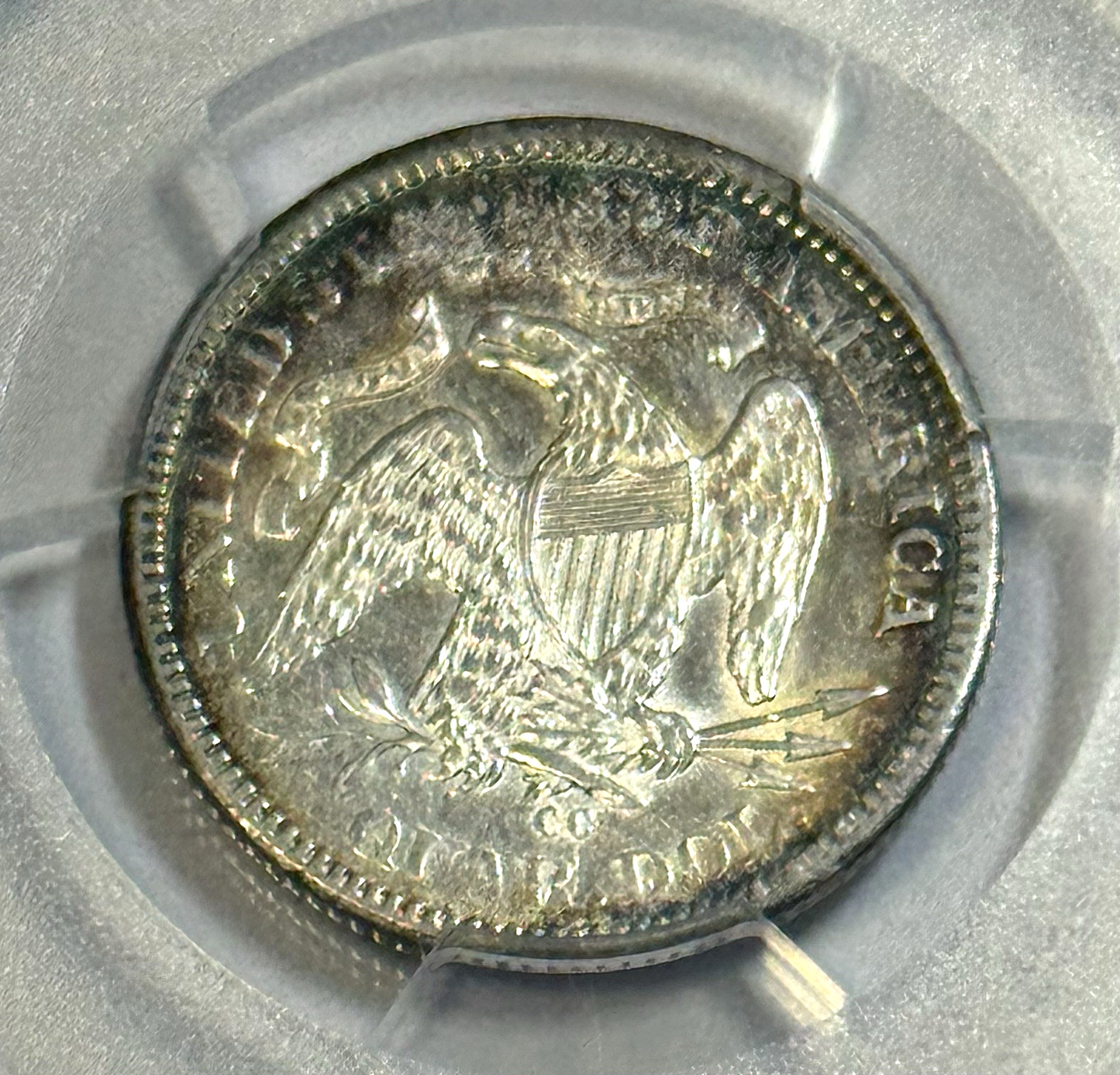 1878-CC Seated Liberty Quarter- PCGS AU53- Old West Carson City Better Date 25C!