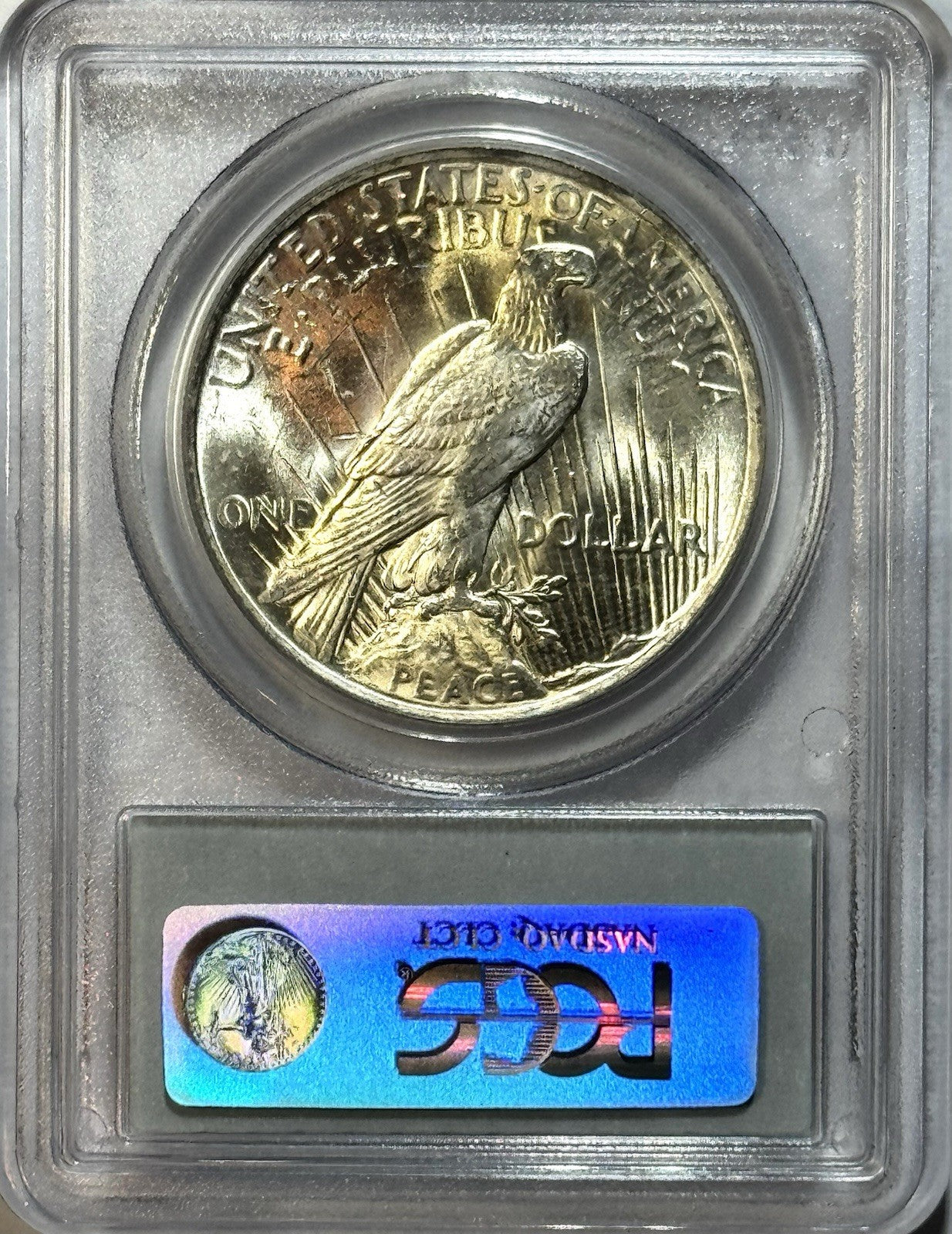 1922 Peace Dollar VAM 7 Doubled Wing Top 50 - PCGS MS63 - Silver $1 Variety Coin