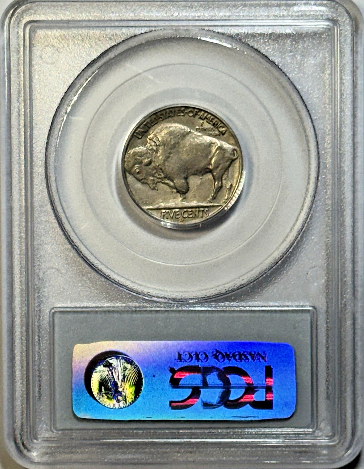 1937-D 3-Leg Buffalo Nickel – PCGS AU58 – Famous Key Date Error