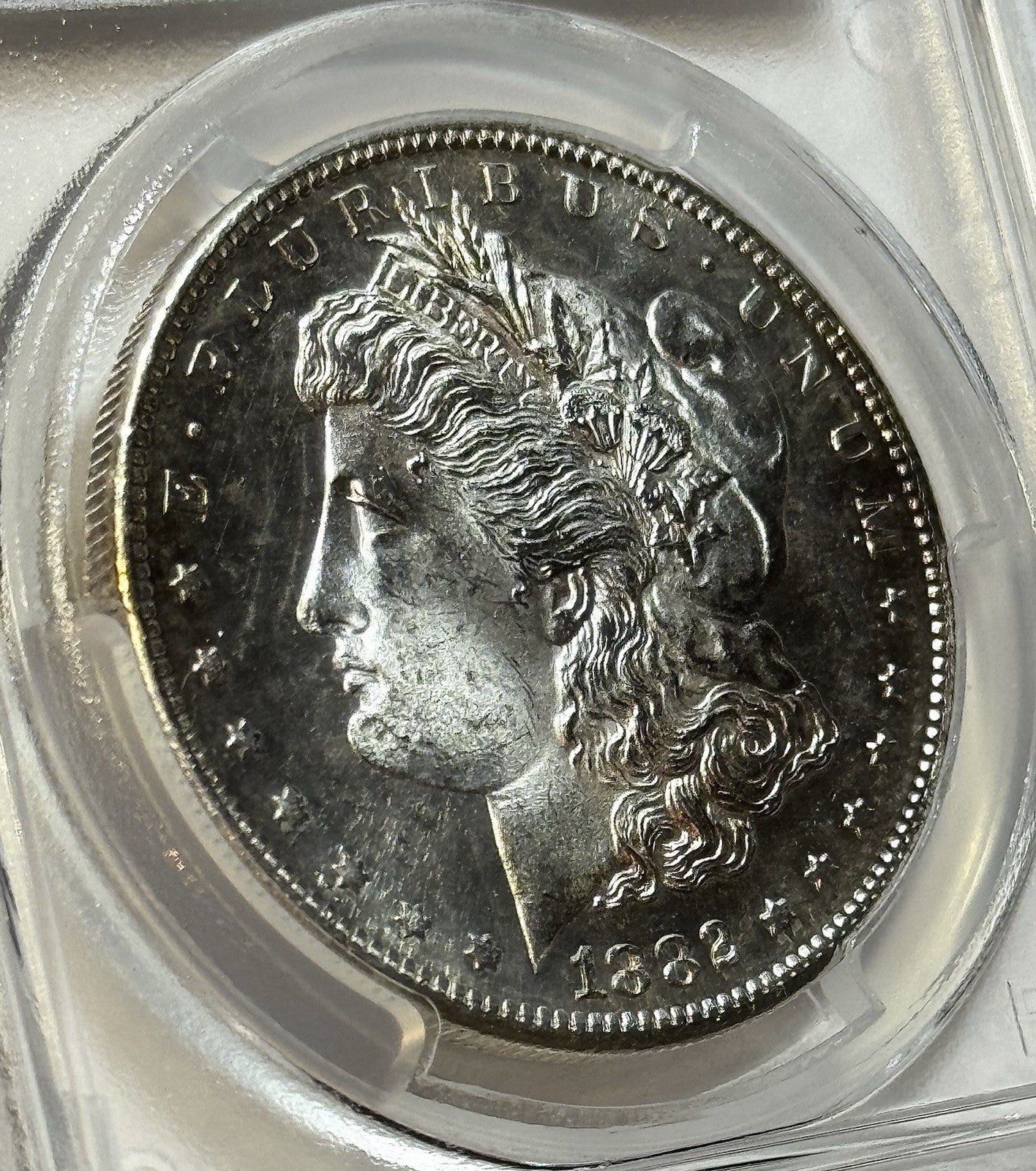 1882-S Morgan Silver Dollar - PCGS MS64PL - Prooflike San Francisco Mint $1 Coin