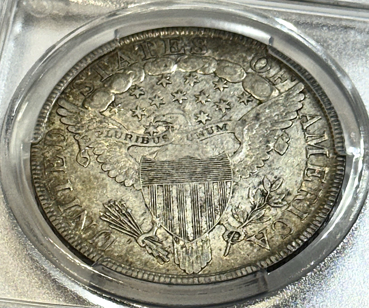 1799 Draped Bust Dollar - PCGS XF45 — Obverse Stars 8×5 • Historic U.S. Silver