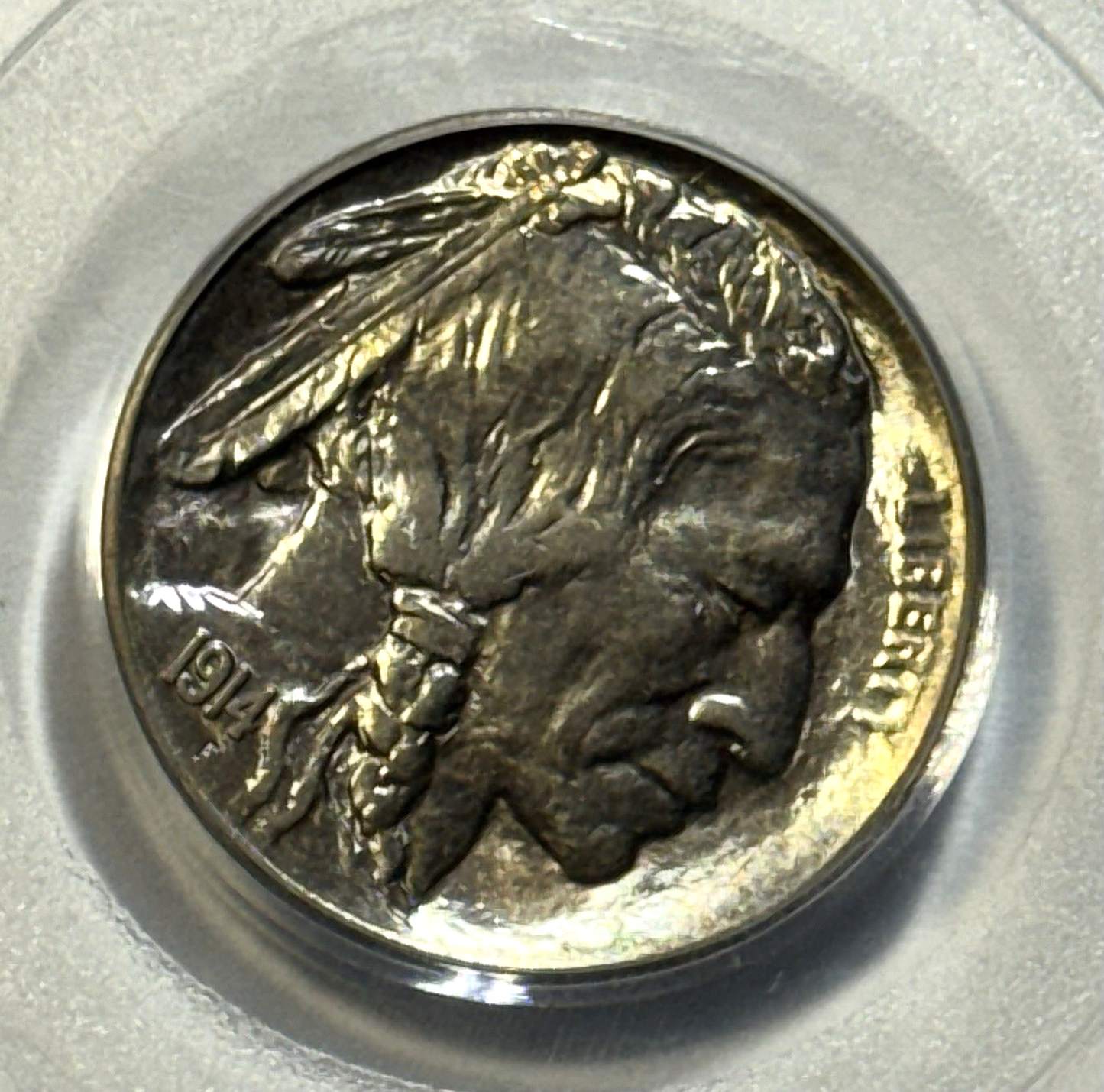 1914-S Buffalo Nickel — PCGS MS64 — Semi Key Early Date - Choice Mint State