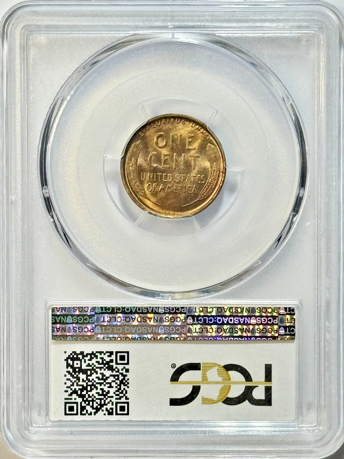 1909 VDB Lincoln Wheat Cent - PCGS MS65RB CAC - 1C First Year Issue Gem BU
