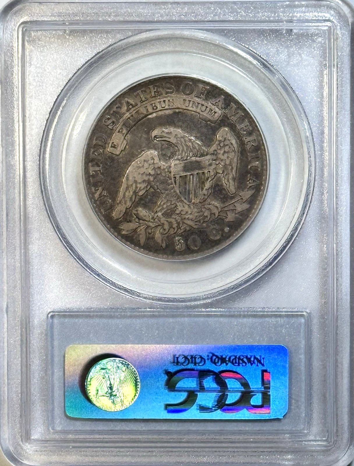 1833 Capped Bust Half Dollar PCGS VF30 — O-113 Overton • Choice Early Silver