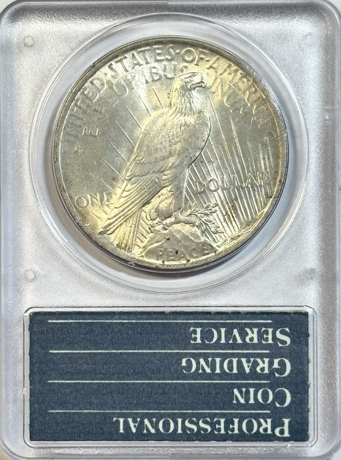 1923 Peace Dollar - PCGS MS64 - Old Green Holder OGH Original Luster $1