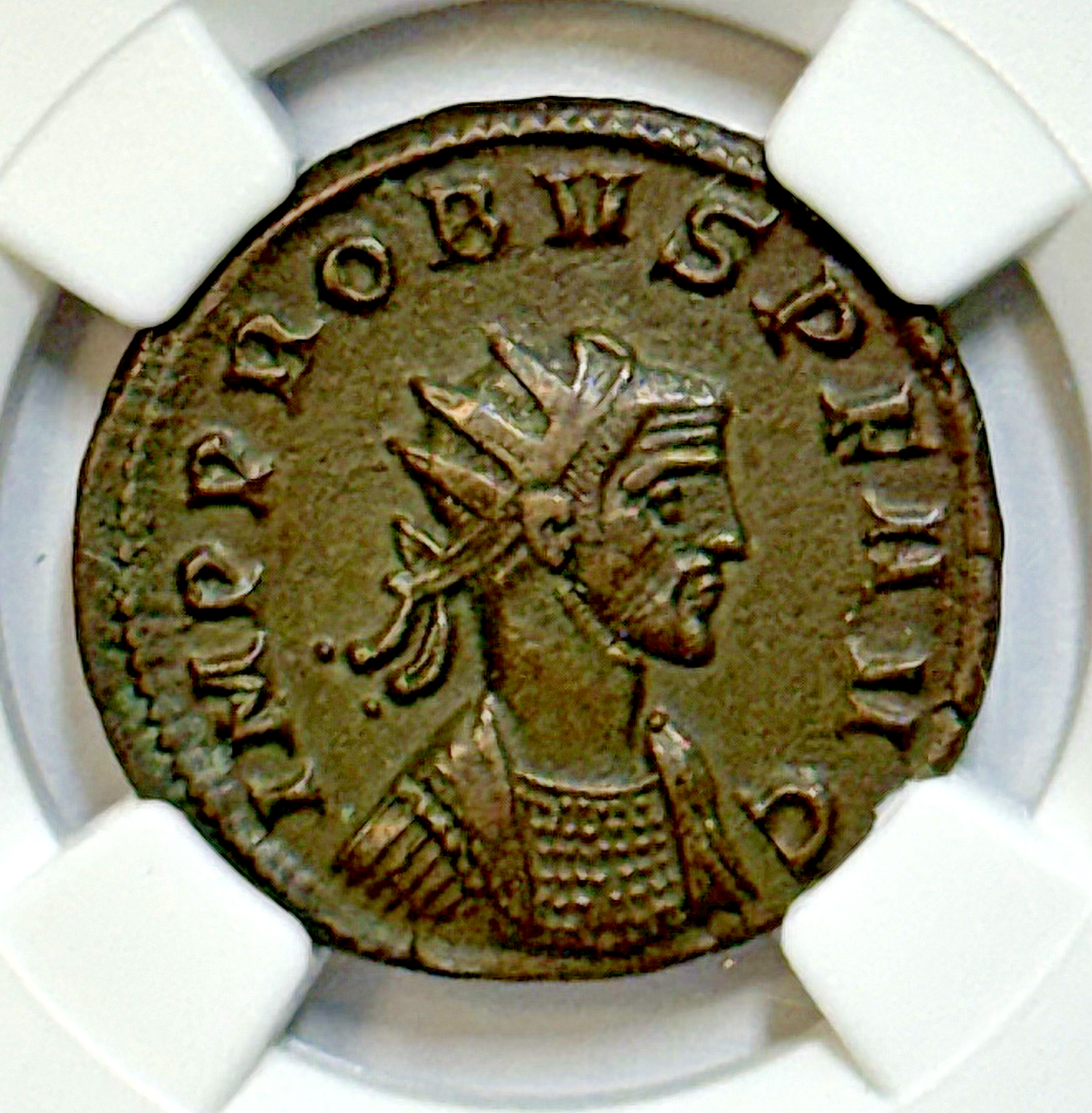 276-282 AD, Probus - ROMAN EMPIRE, BI Aurelianianus - NGC XF St: 5/5 Su: 4/5