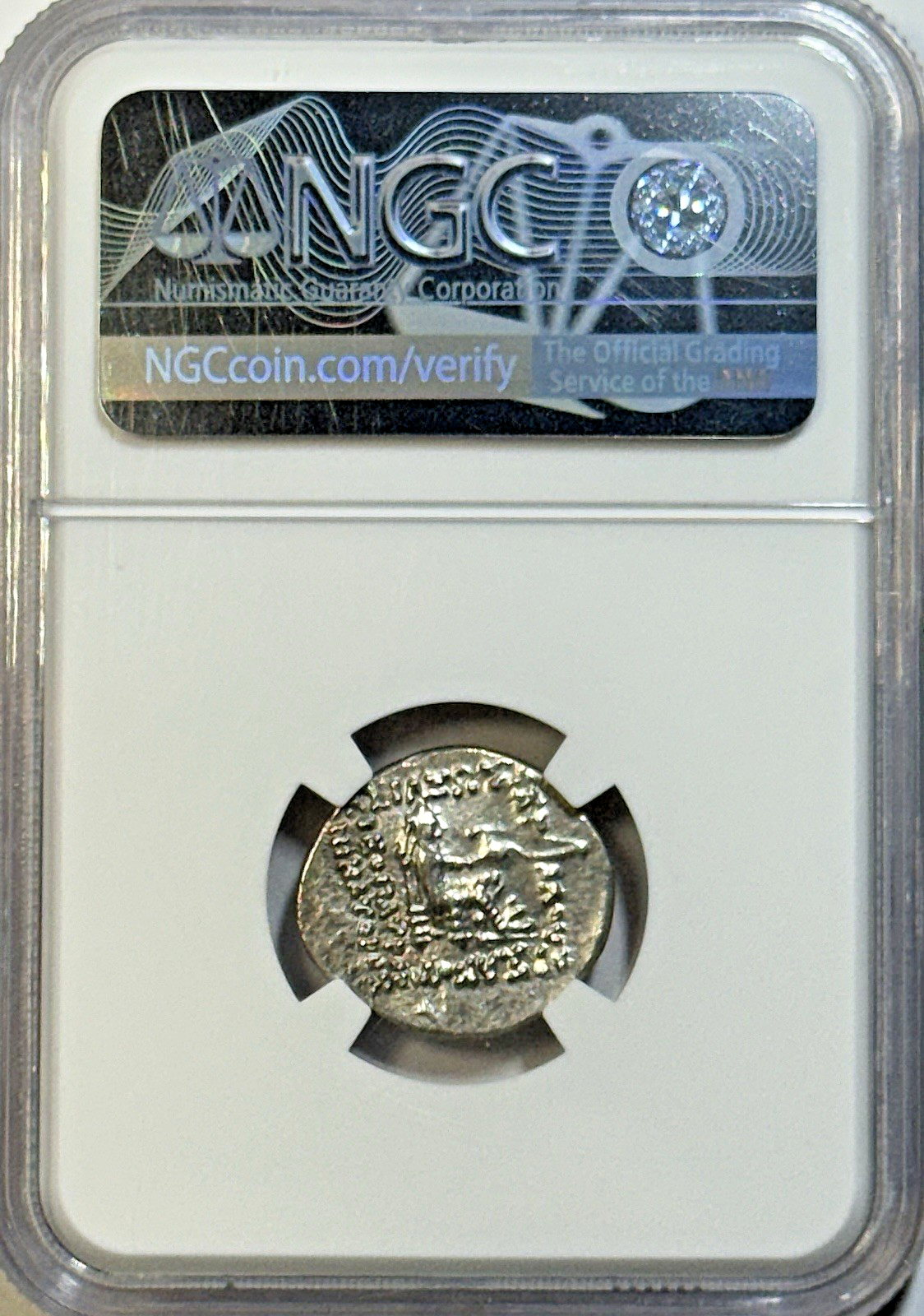 Sinatruces c.93–69 BC Parthian Kingdom AR Drachm | MS | Strike 4/5 Surface 4/5