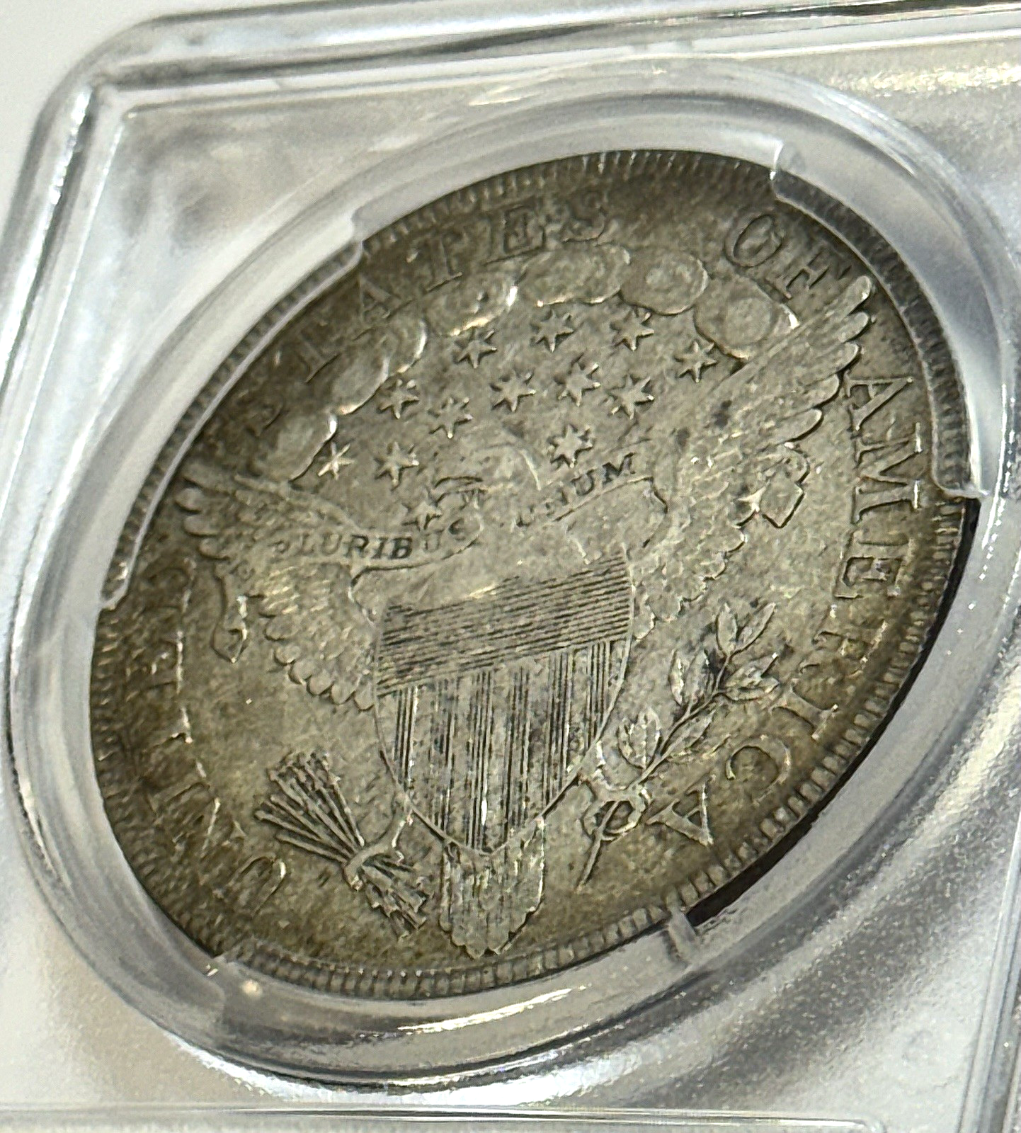 1799 Draped Bust Dollar - PCGS XF45 — Obverse Stars 8×5 • Historic U.S. Silver