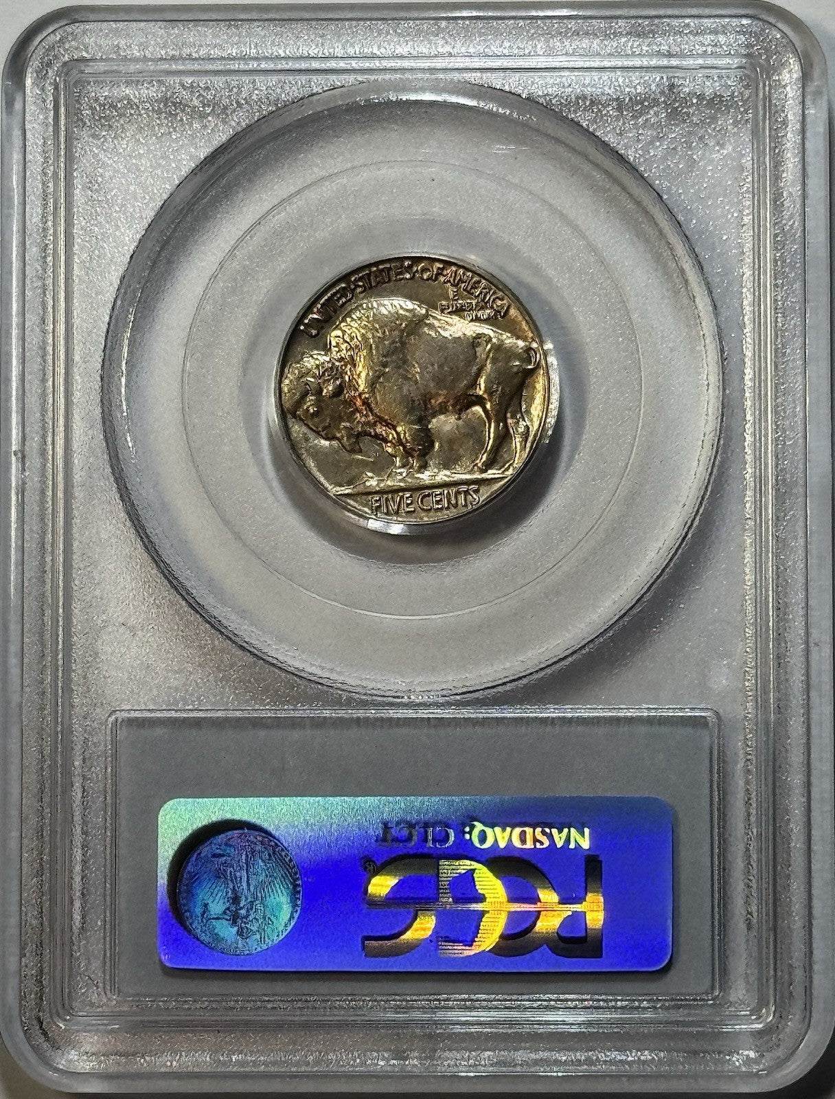 1936 Buffalo Nickel 5C – PCGS AU58 – FS-018.7 DIE VARIETY – TOUGH VARIATION!