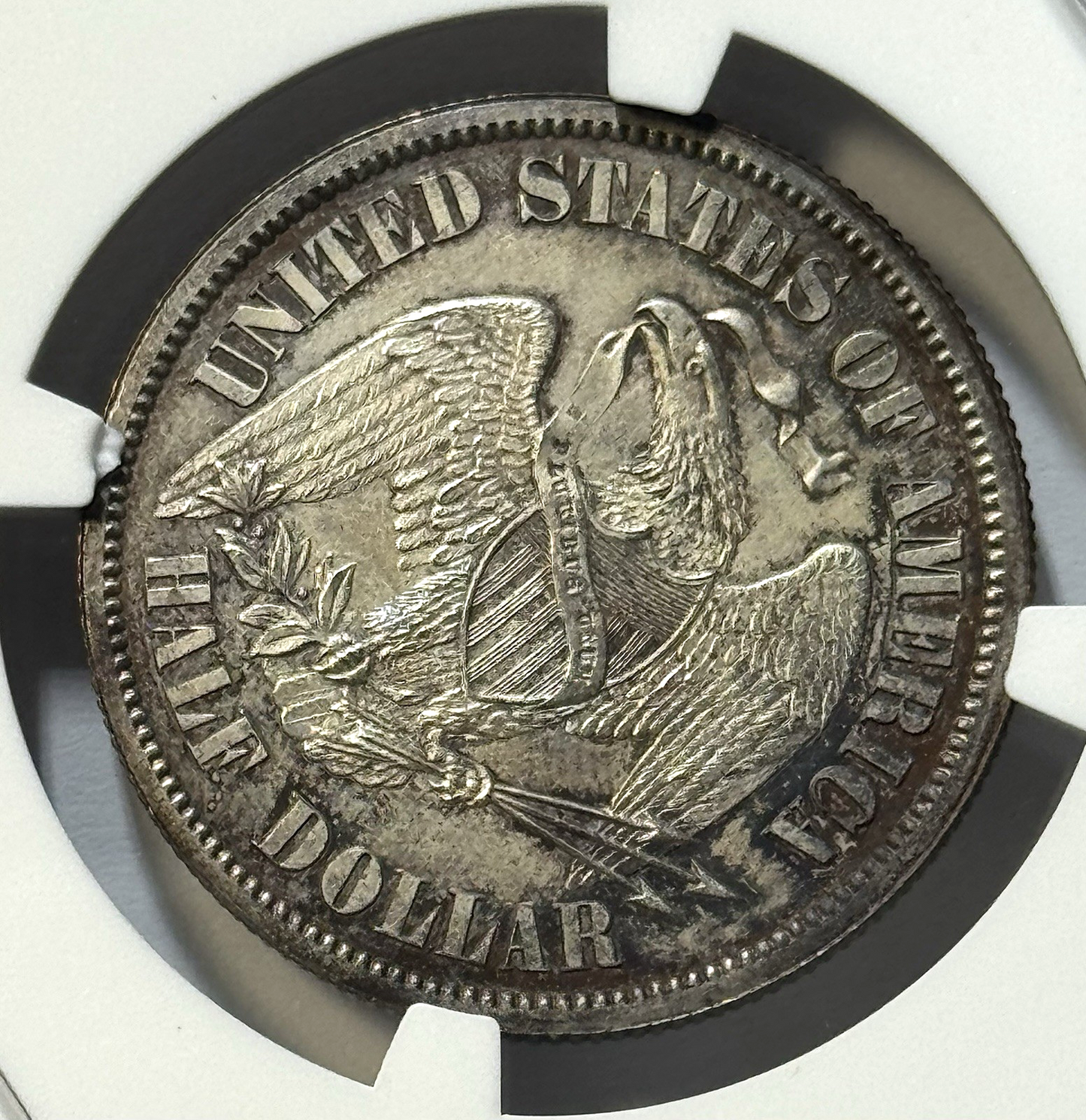 1859 J-236 Half Dollar 50C – NGC PF 61 – Pattern Trial Coin! Liberty Seated Era