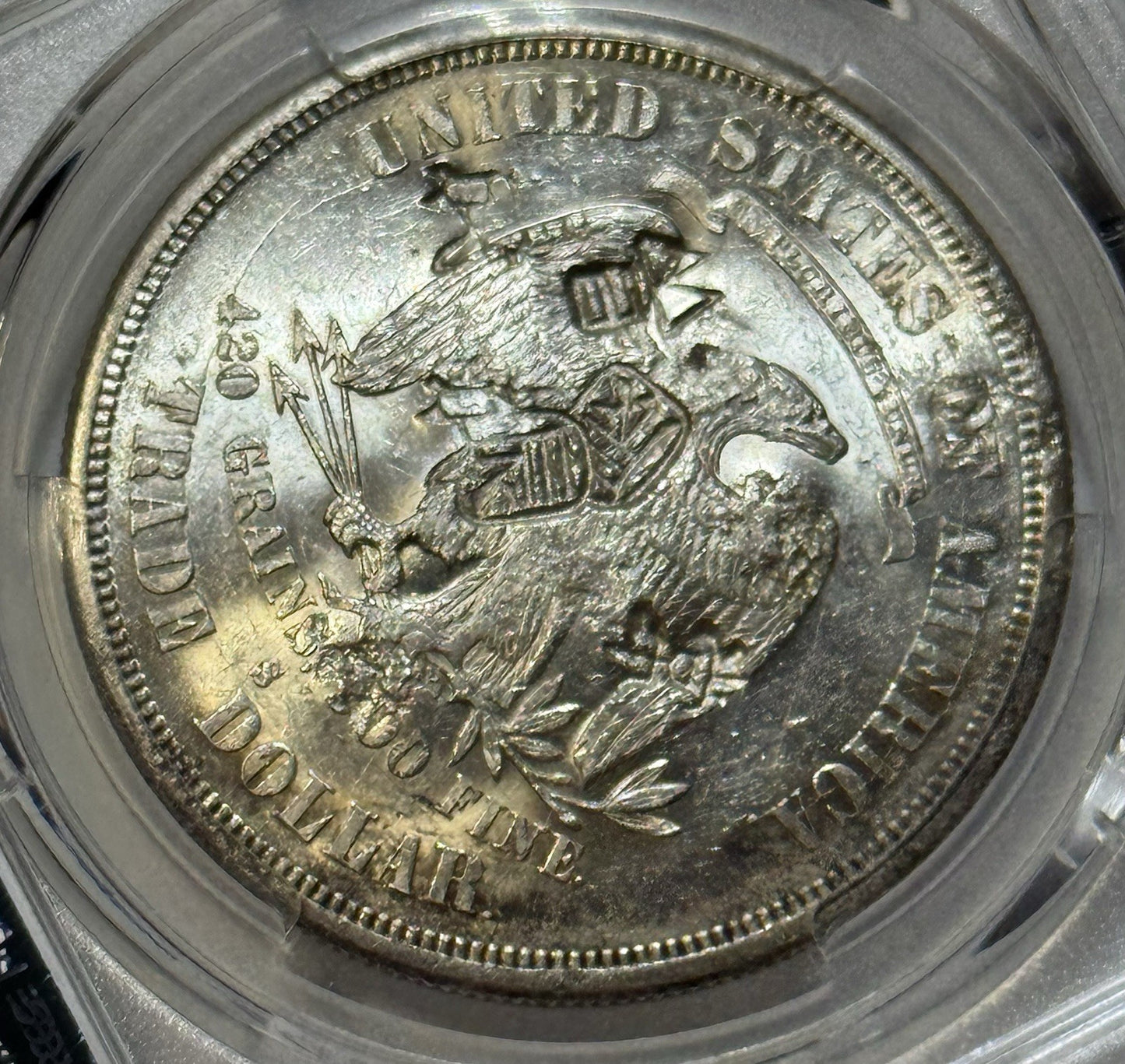1875-S TRADE DOLLAR $1 – MS61 – CHOP-MARKED – HARD MONEY, REAL HISTORY!