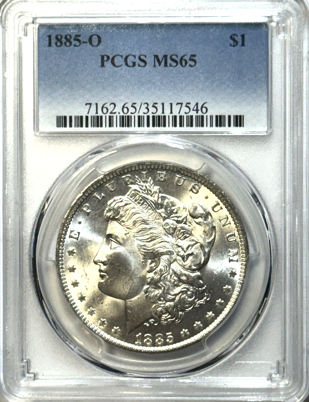 1885-O $1 Morgan Dollar PCGS MS65 — New Orleans Mint Gem - Beautiful Morgan $