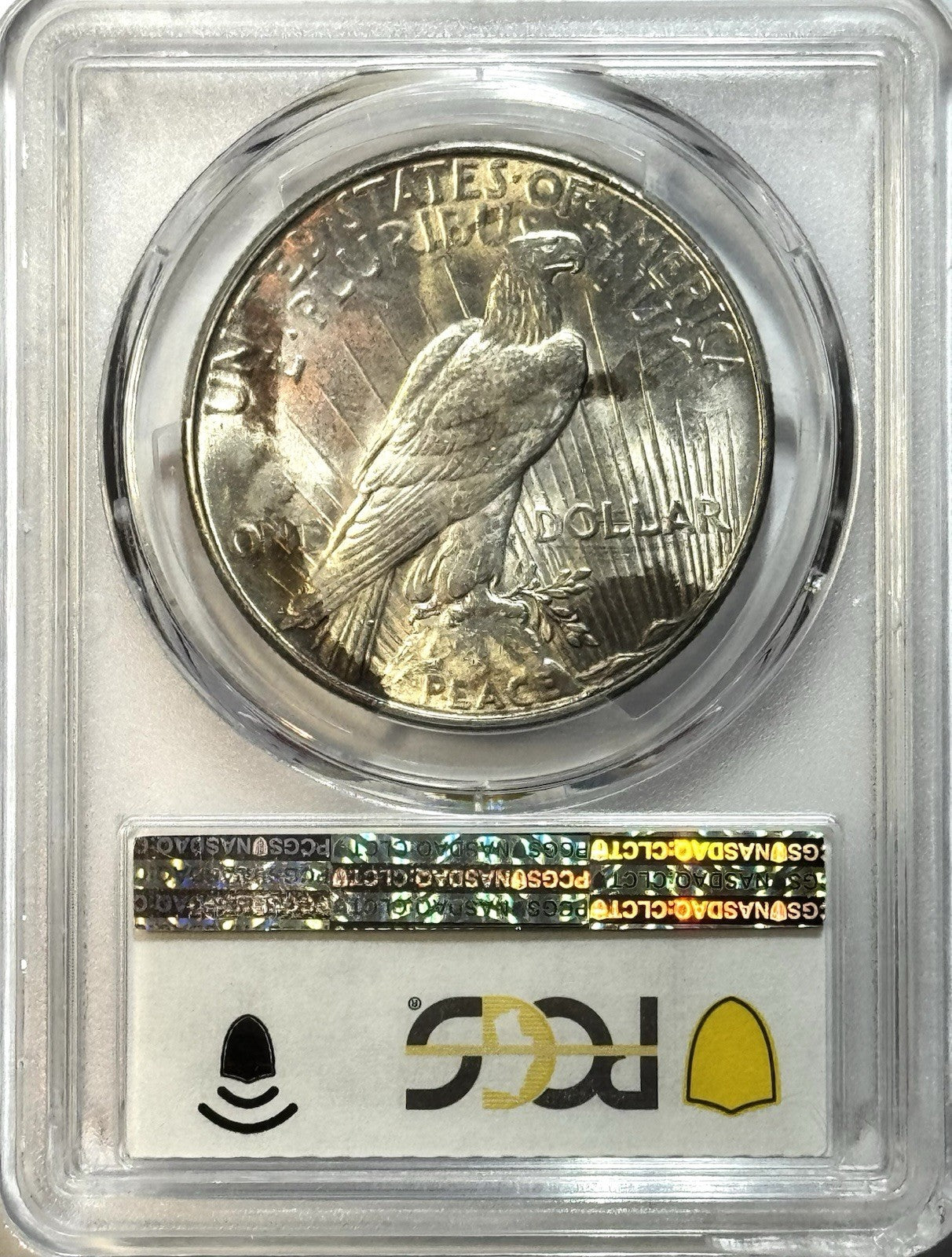 1935 Peace Silver Dollar - PCGS MS62 Gold Shield - Last Year Issue $1 BU Coin