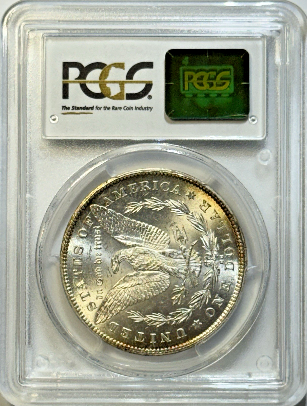 1878-CC Morgan Dollar PCGS MS63 – Dramatic 85° Rotated Dies Mint Error