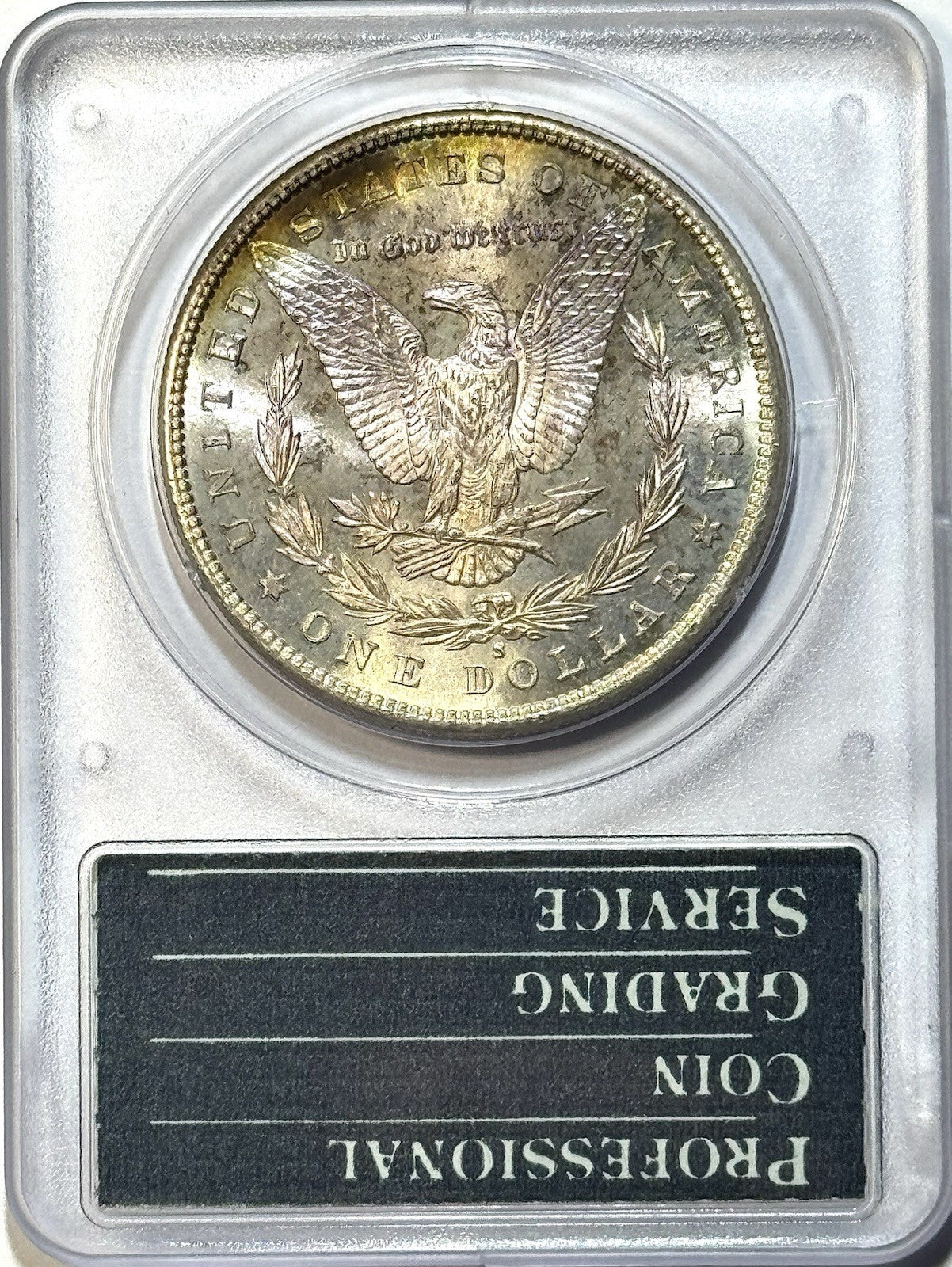 1881-S Morgan Dollar - PCGS MS65 CAC - OGH Rattler - Old Holder That Rattles!