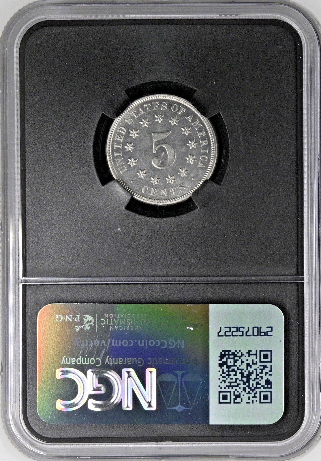 1872 Shield Nickel DDO VP-012 – NGC PF65- Scarce Proof Coin w/950 Struck in 1872