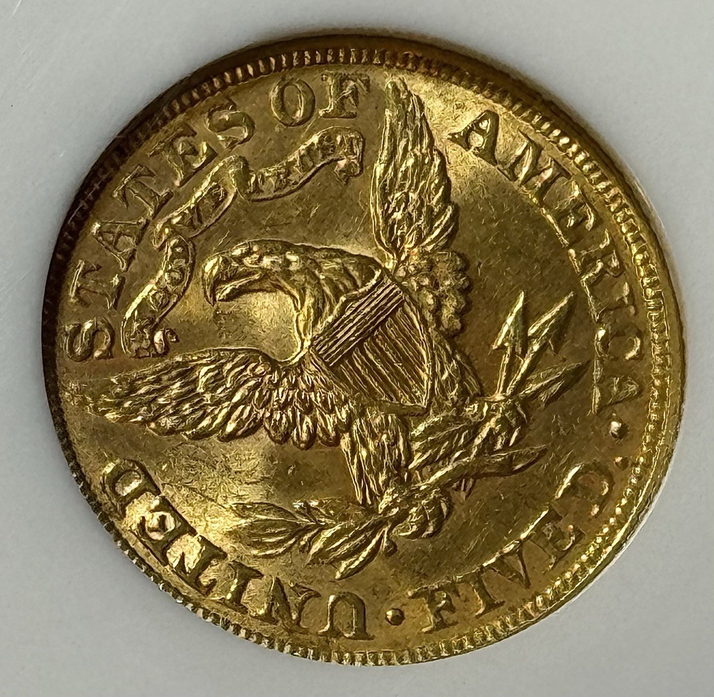 1894 $5 Liberty Head Gold Half Eagle – NGC MS62 Pre-1900 U.S. Gold
