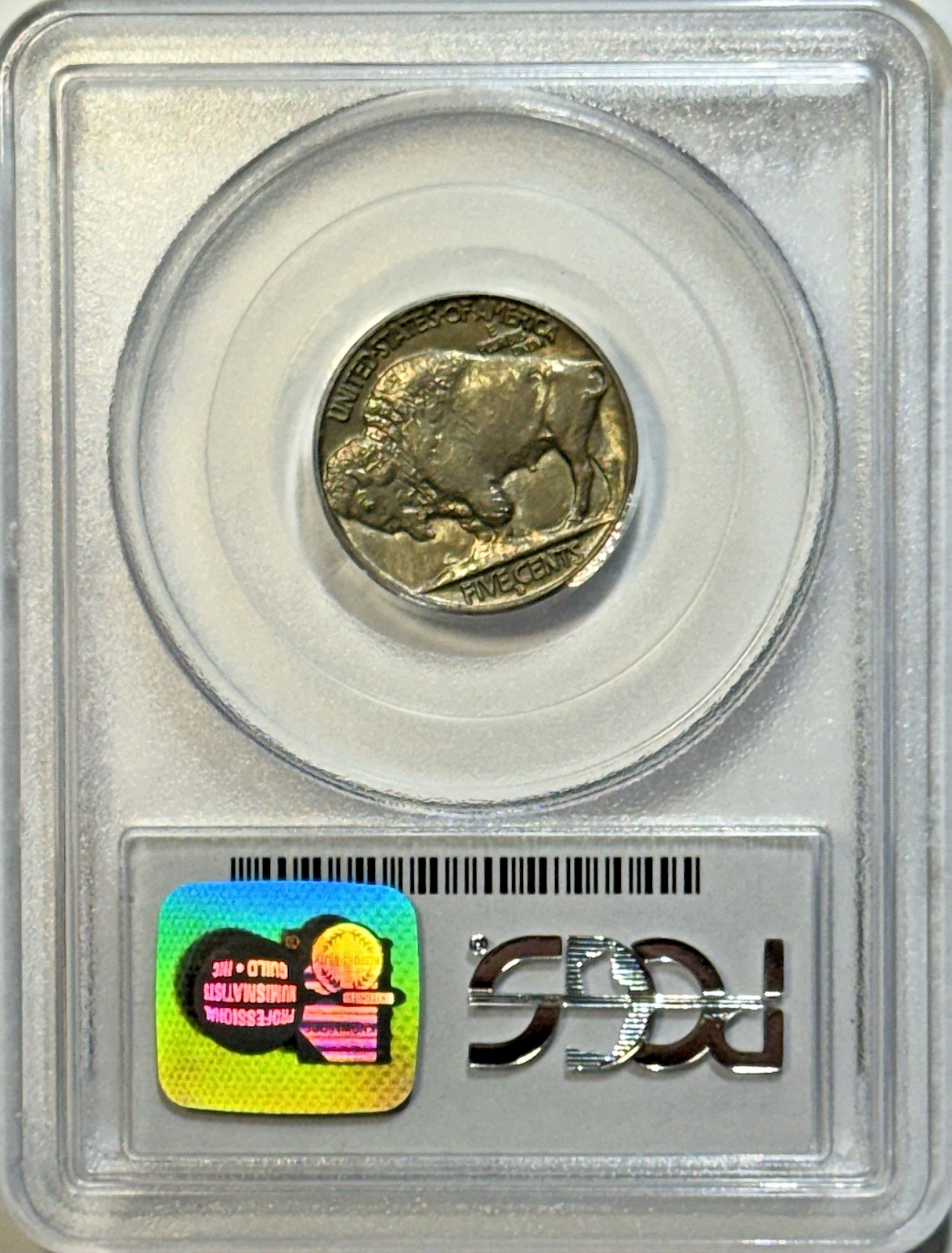 1916-D Buffalo Nickel — PCGS MS64 — Early Denver Heater! Choice Mint State