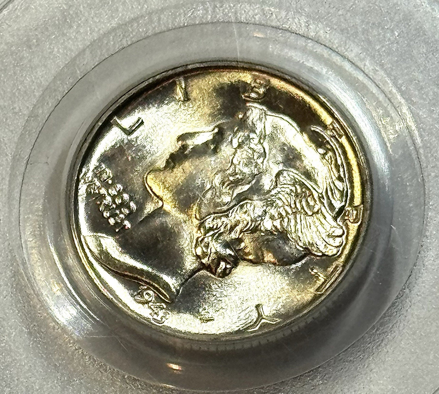 1943 Mercury Dime - PCGS MS66FB CAC - OGH Full Bands Blast White Sharp Strike